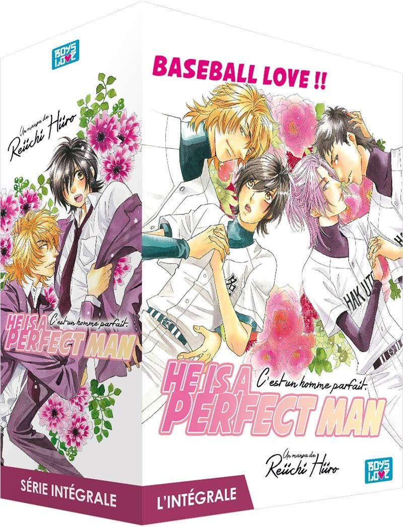 jaquette album He is a Perfect Man - Pack Intégrale - Manga Yaoi (4 tomes)