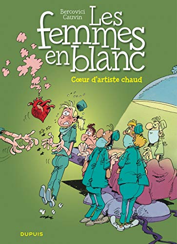 jaquette album Les Femmes En Blanc Tome 12 - Coeur D'artiste Chaud