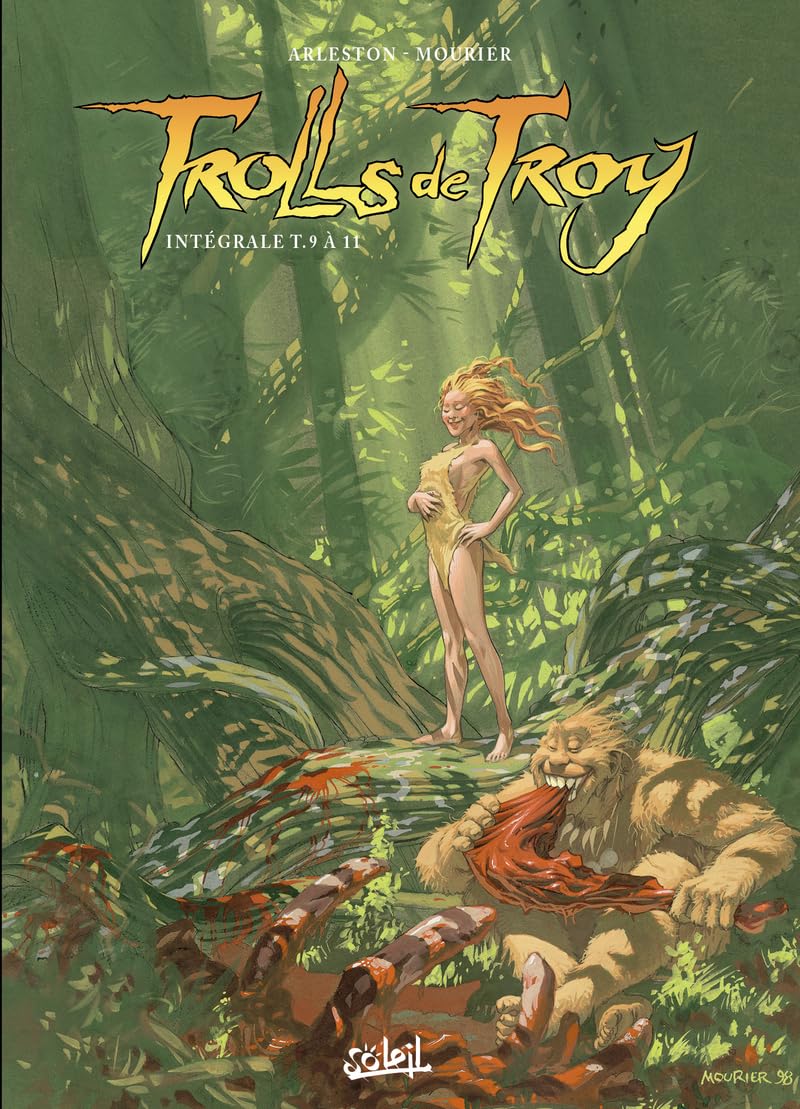 jaquette album Trolls de Troy - Intégrale T09 à T11