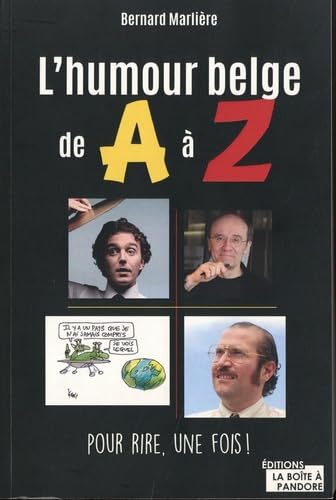 jaquette album L'humour belge de A à Z pour rire, une fois !