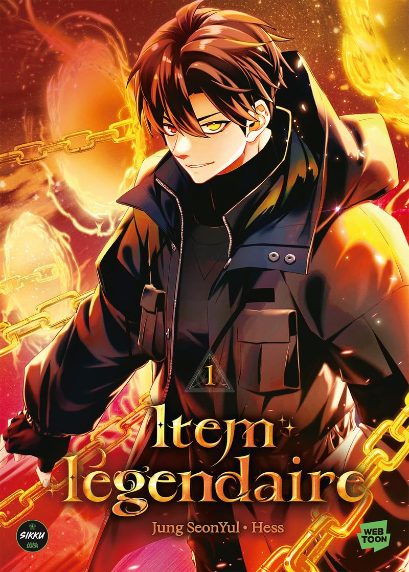 jaquette album Item légendaire - Tome 1 - Webtoon Nouveauté 2025 (1)