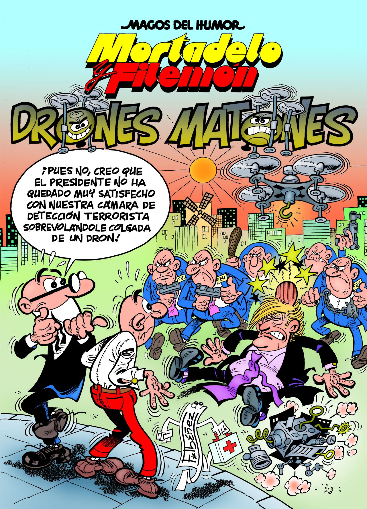 jaquette album Los drones matones / The Thugs Drones