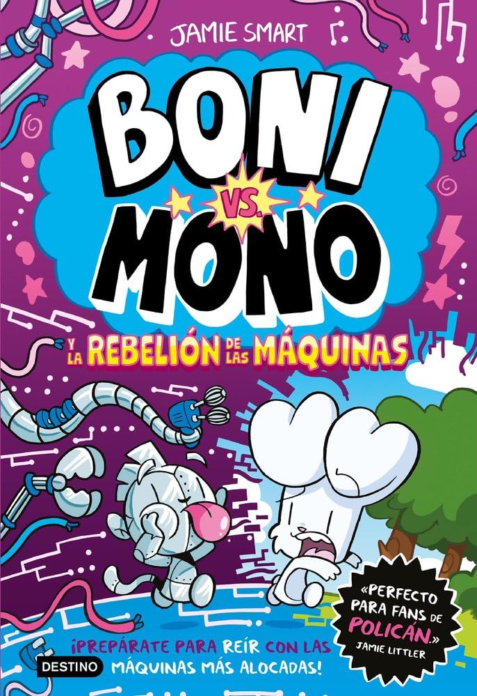 jaquette album Boni vs. Mono 6. Boni vs. Mono y la rebelión de las máquinas