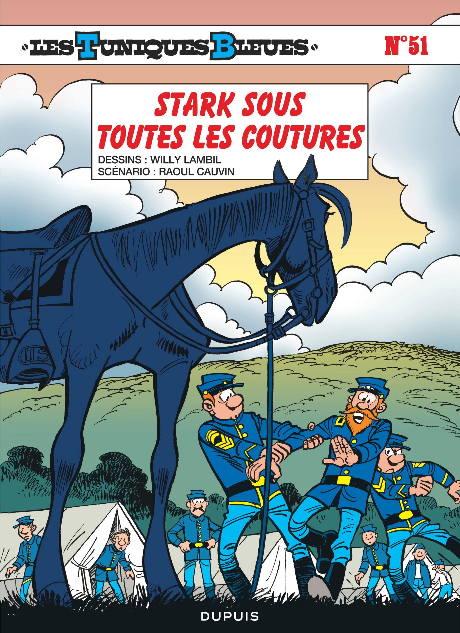 jaquette album Les Tuniques Bleues - Tome 51 - Stark sous toutes les coutures / Edition spéciale (Opé été 2022)