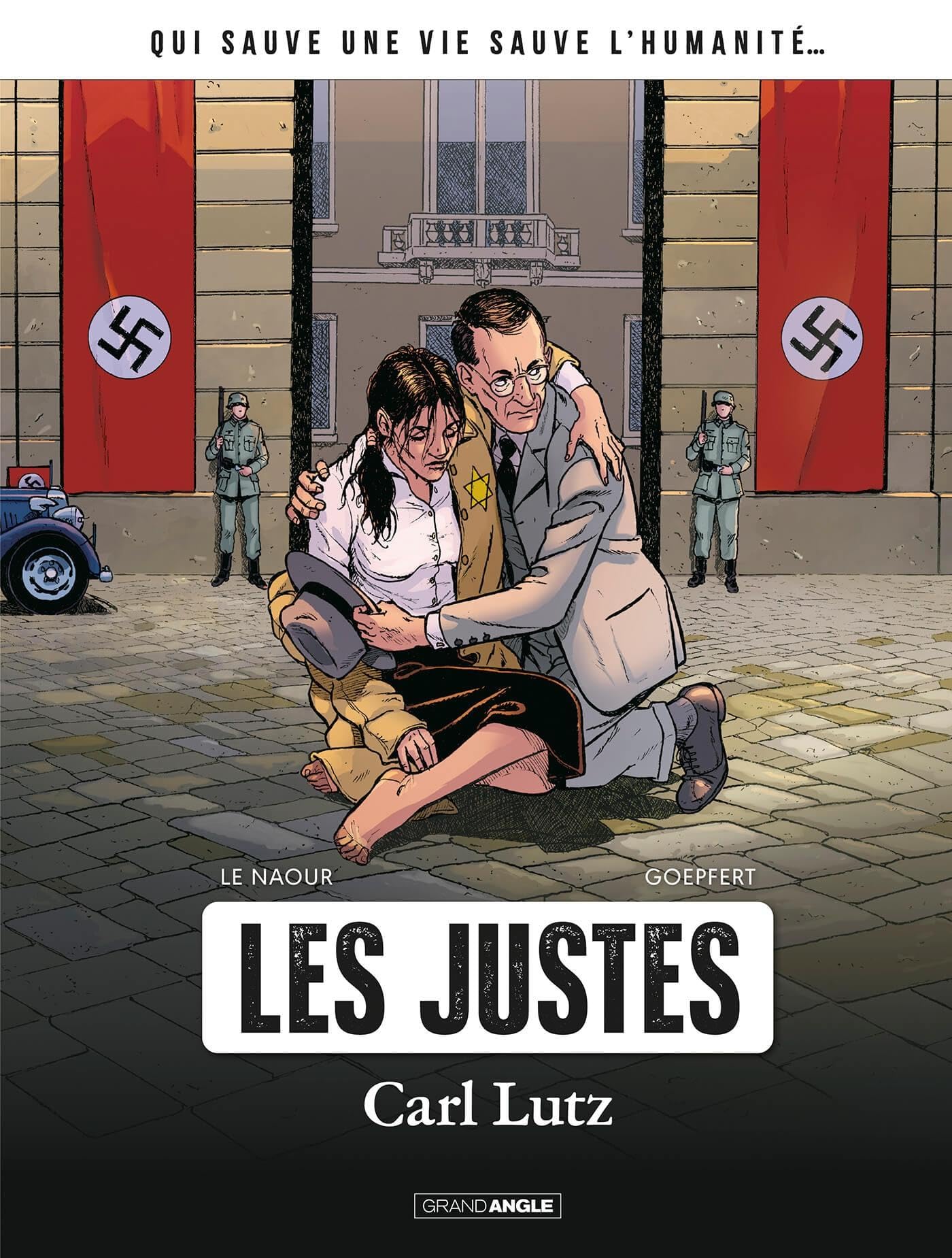 jaquette album Les justes : Carl Lutz - histoire complète: Les Justes