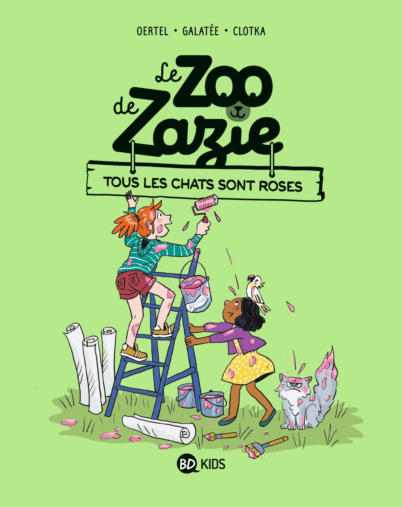 jaquette album Le zoo de Zazie, Tome 04: Tous les chats sont roses