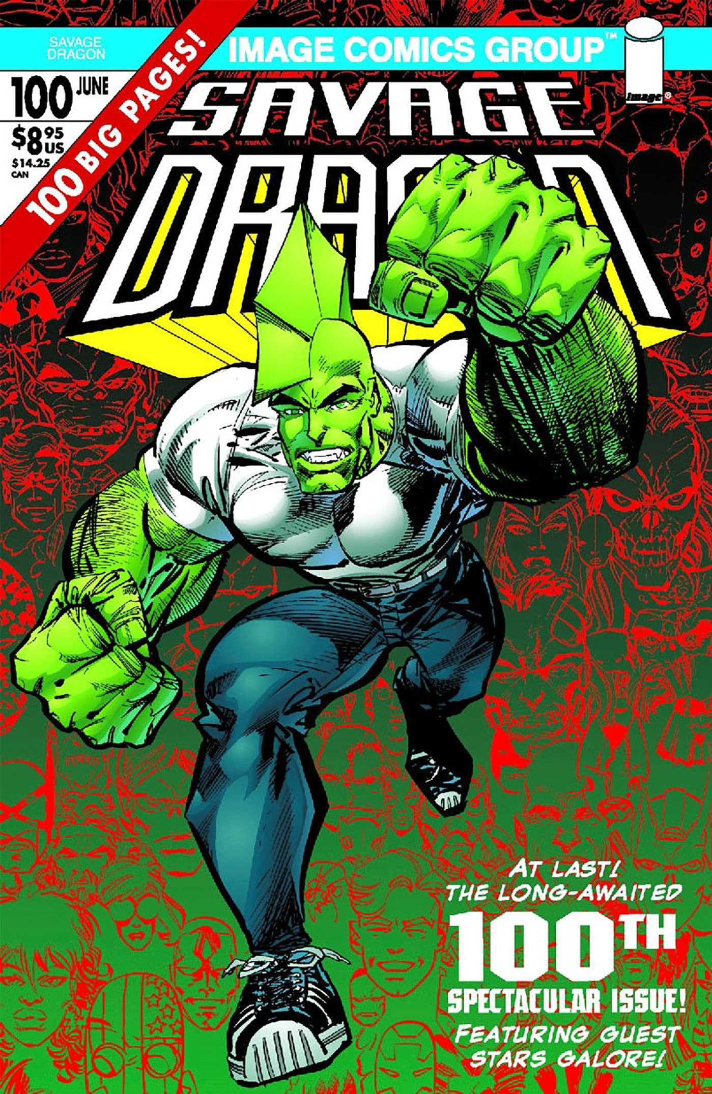 jaquette album Savage Dragon Archives Volume 4.