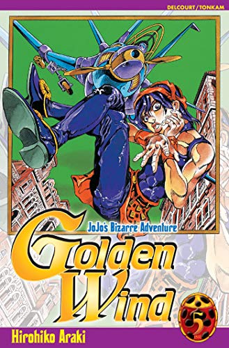 jaquette album Jojo's bizarre adventure - Golden Wind - Tome 5 : Le deuxième ordre du boss
