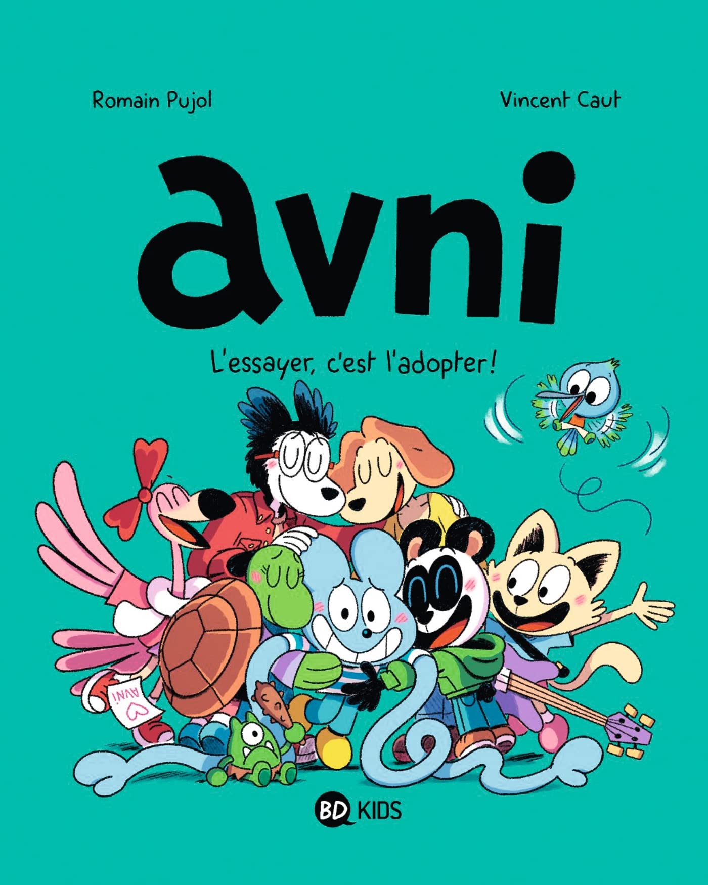 jaquette album Avni, Tome 10: L'essayer, c'est l'adopter !