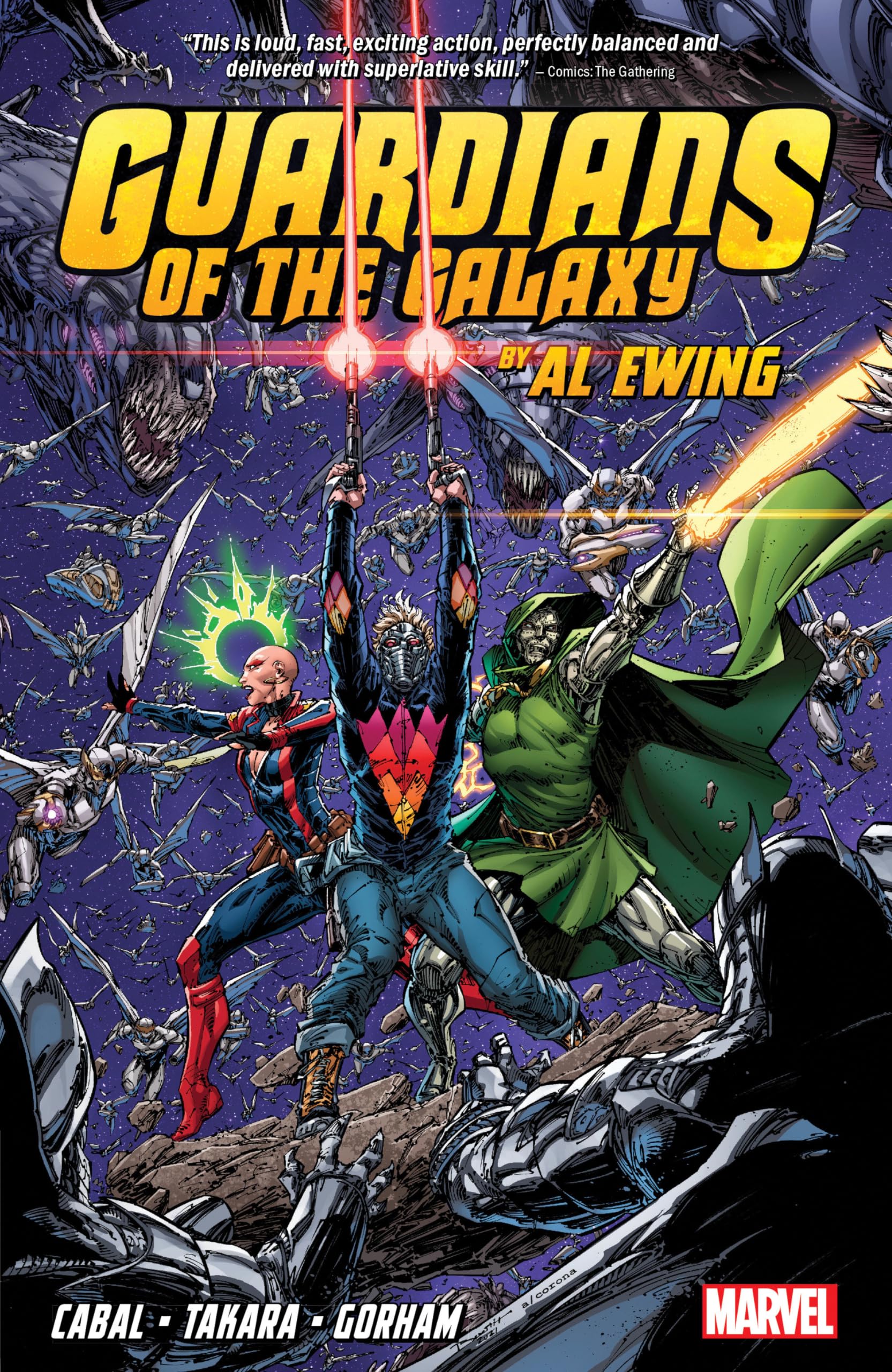 jaquette album GUARDIANS OF THE GALAXY BY AL EWING