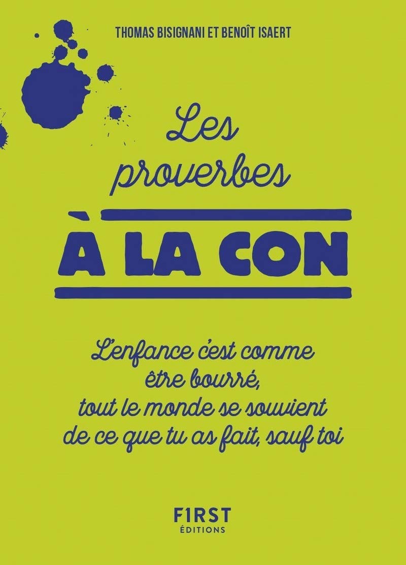 jaquette album Les Proverbes à la con - relié
