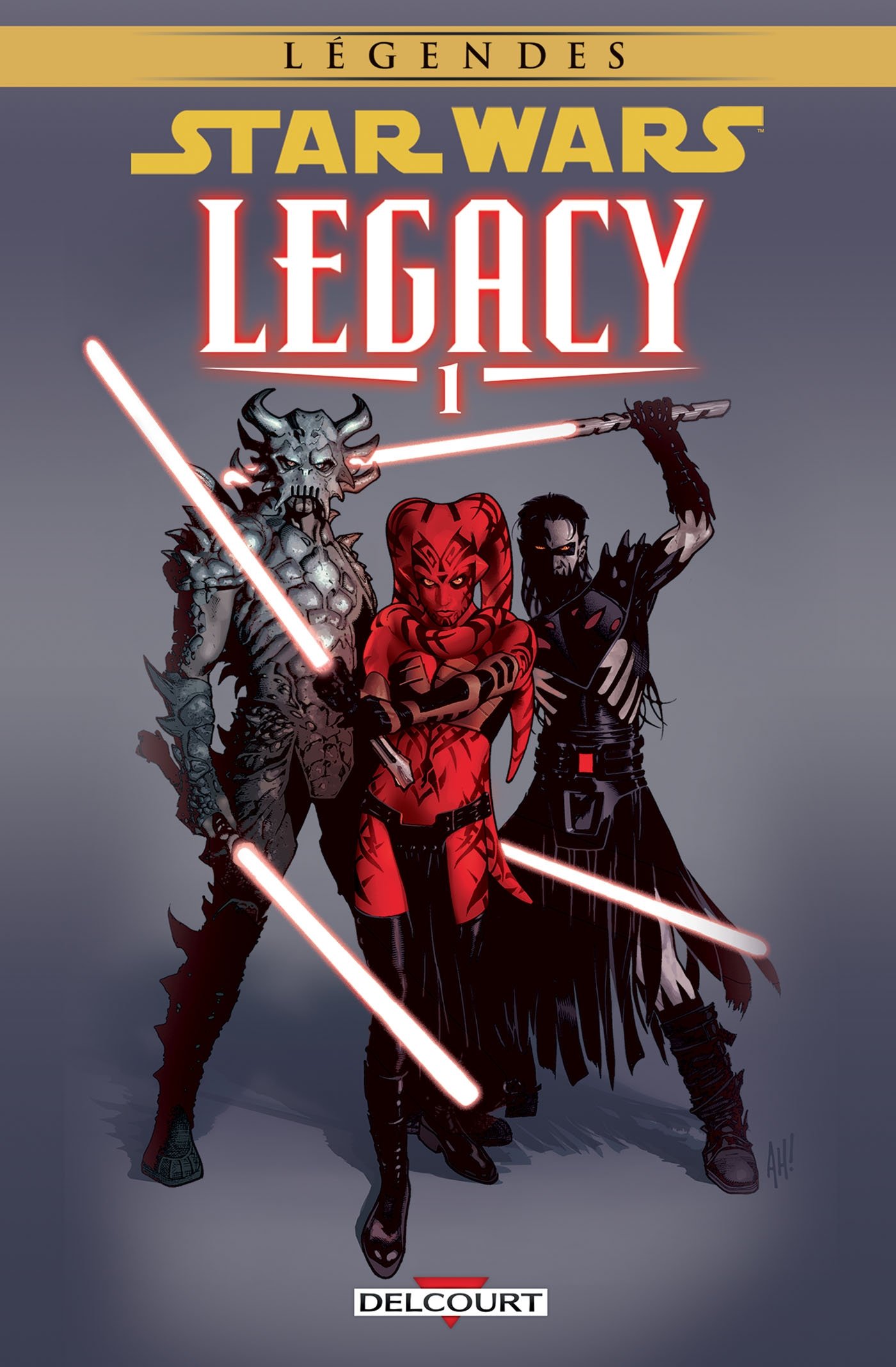 jaquette album Star Wars - Legacy T01