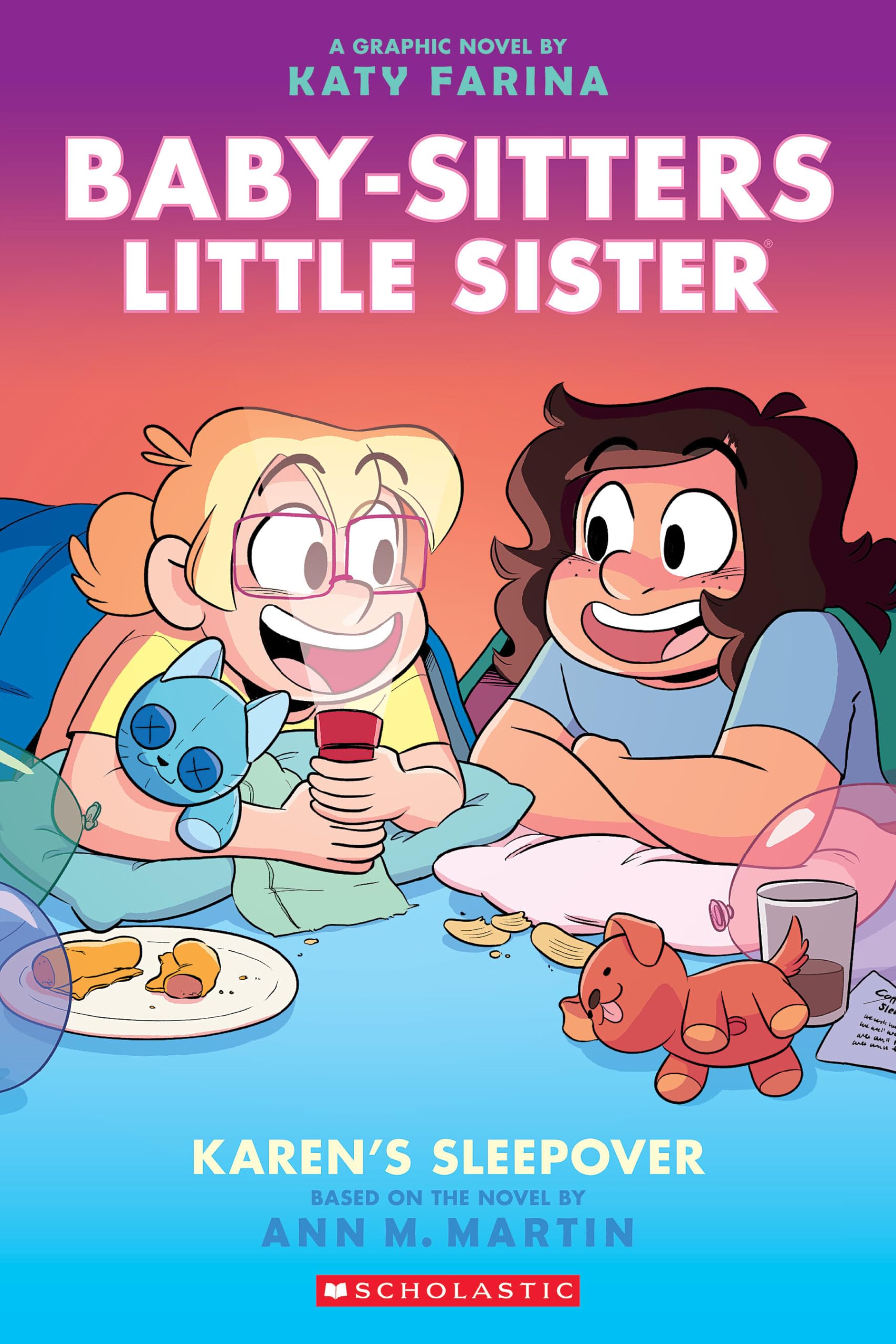 jaquette album Karen's Sleepover: A Graphic Novel (Baby-Sitters Little Sister #8)