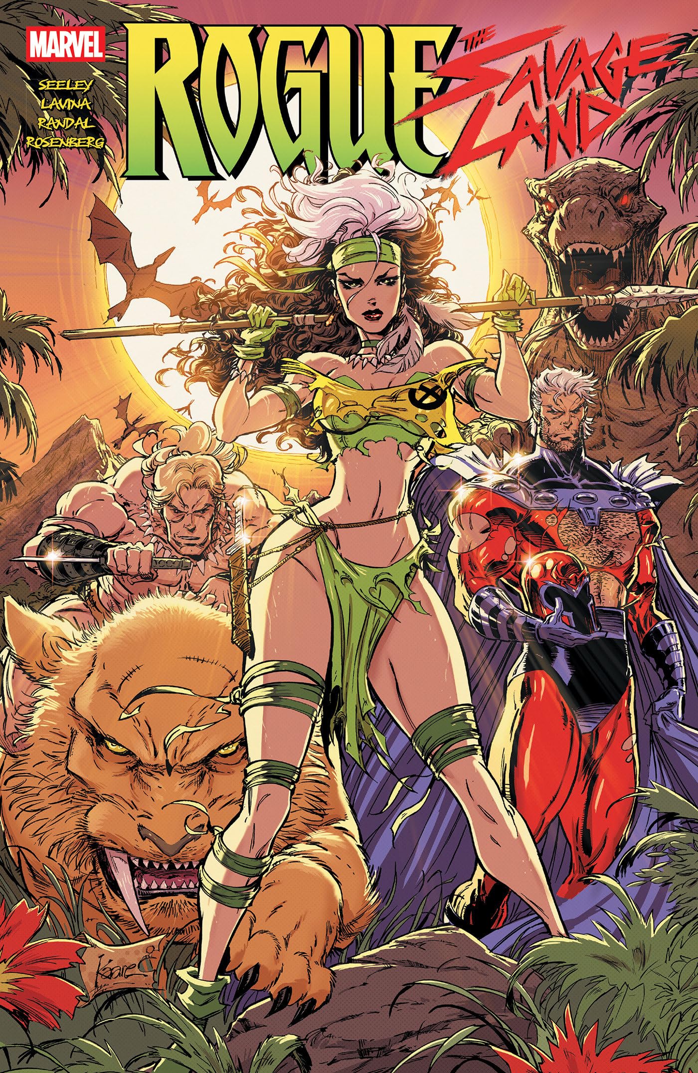 jaquette album Rogue: The Savage Land