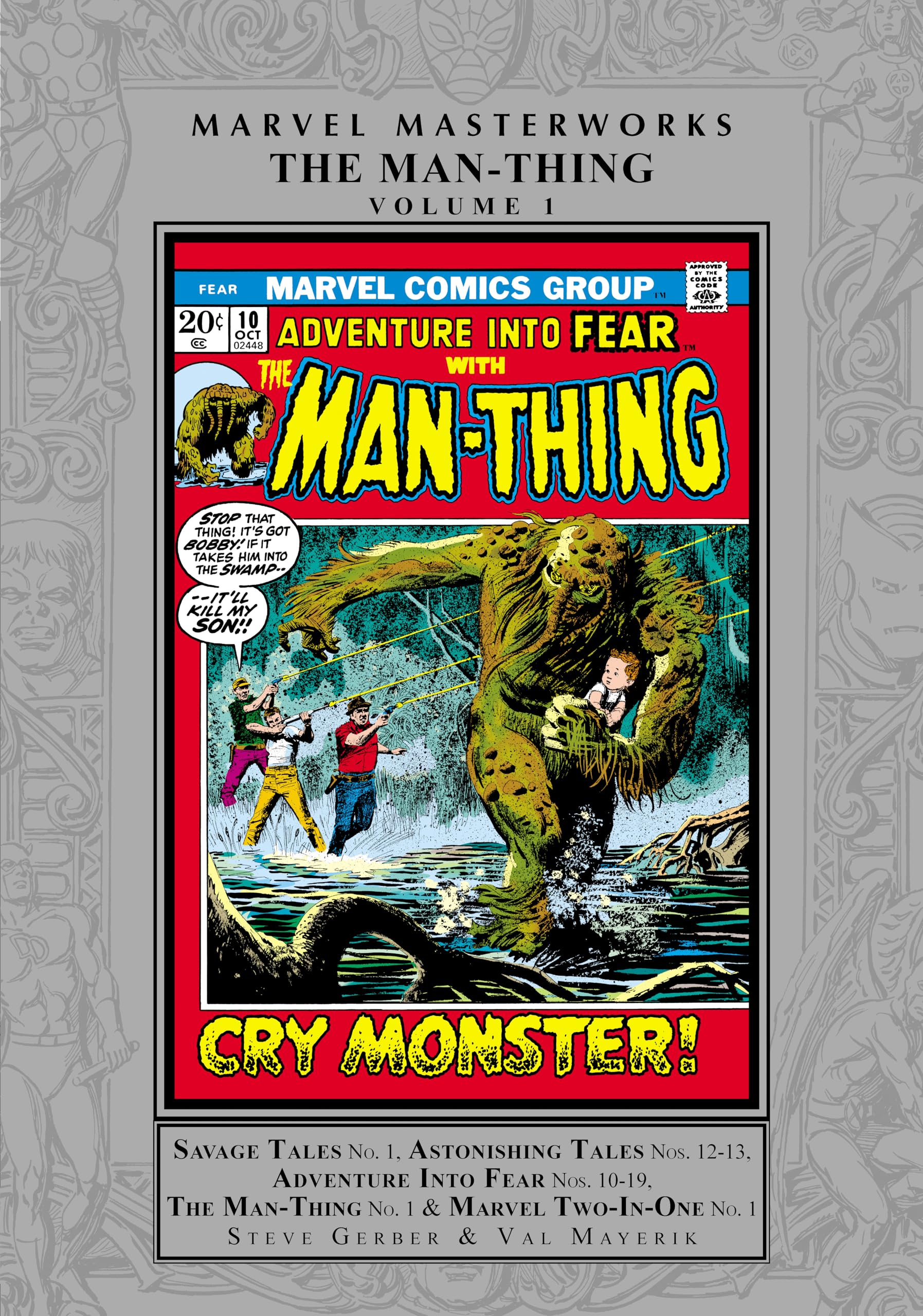 jaquette album MARVEL MASTERWORKS: THE MAN-THING VOL. 1