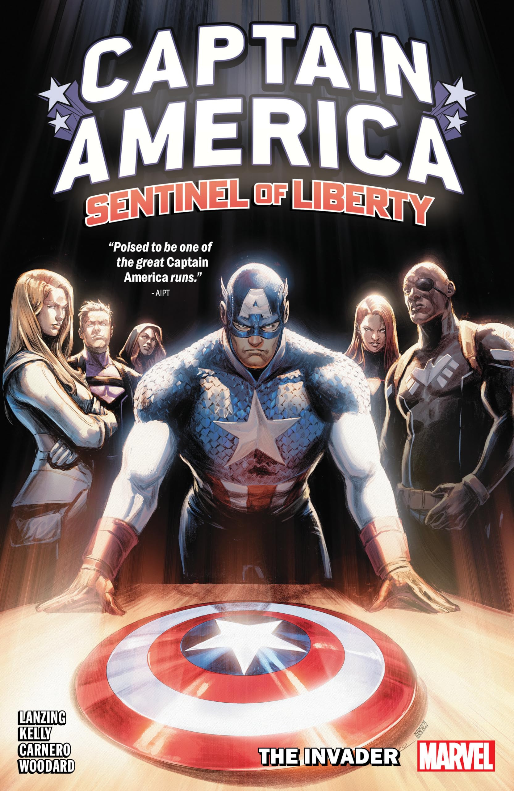 jaquette album CAPTAIN AMERICA: SENTINEL OF LIBERTY VOL. 2 - THE INVADER