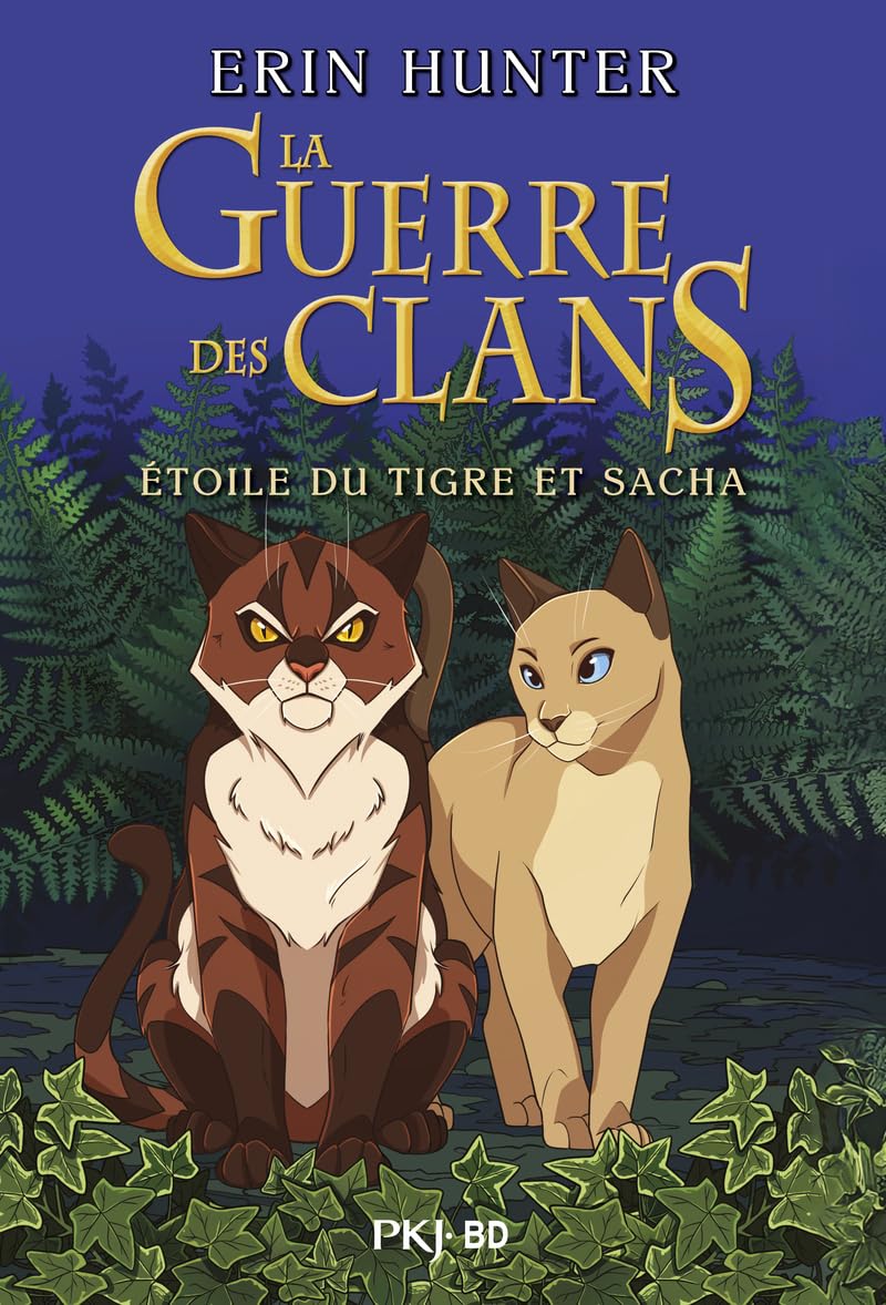 jaquette album La Guerre des clans - BD - Intégrale Etoile du tigre et Sacha
