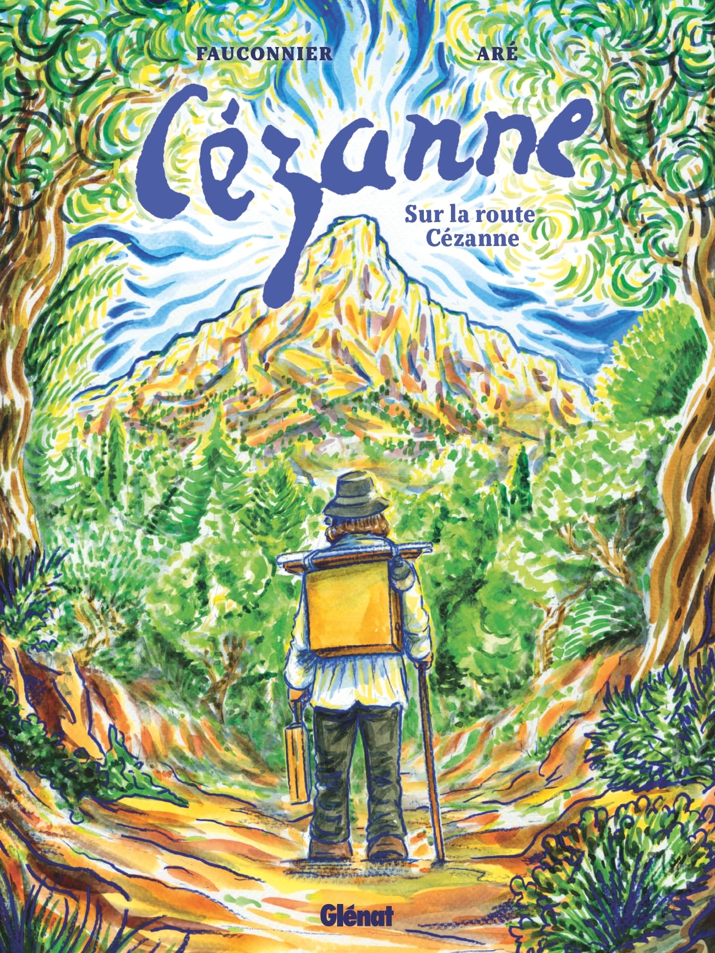 jaquette album Cezanne: Sur la route Cézanne
