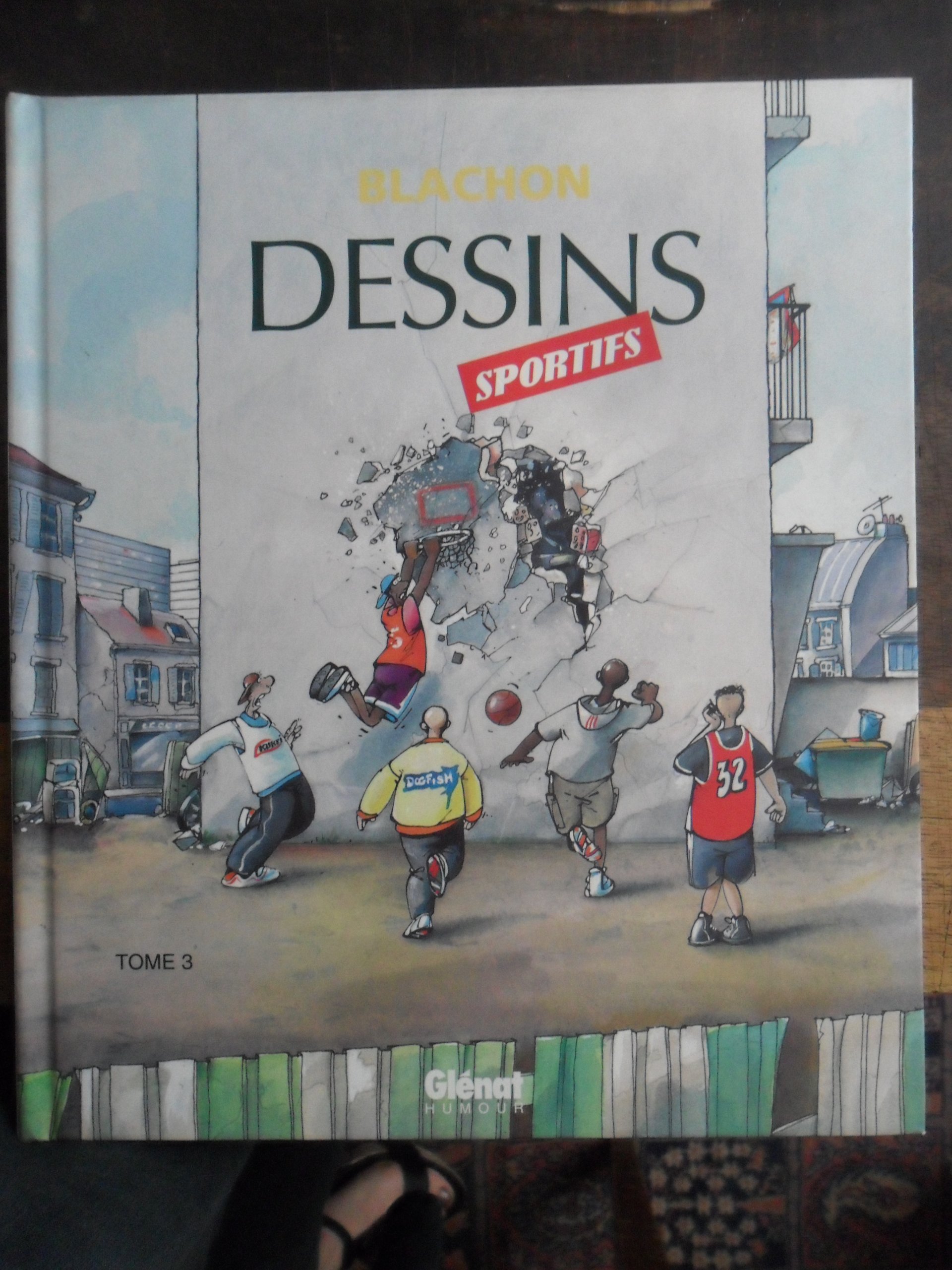 jaquette album Dessins sportifs, tome 3