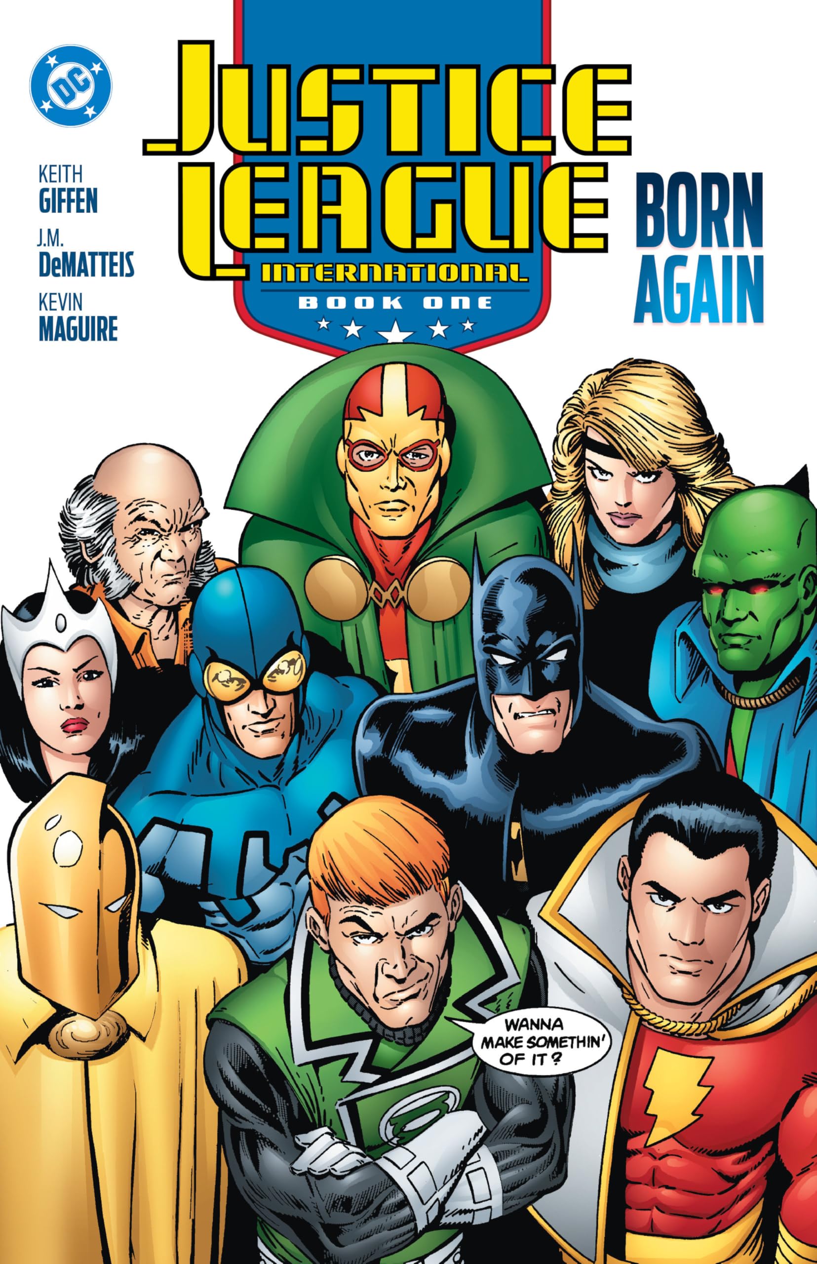 jaquette album Justice League International Book One: Born Again (2025 Edition)