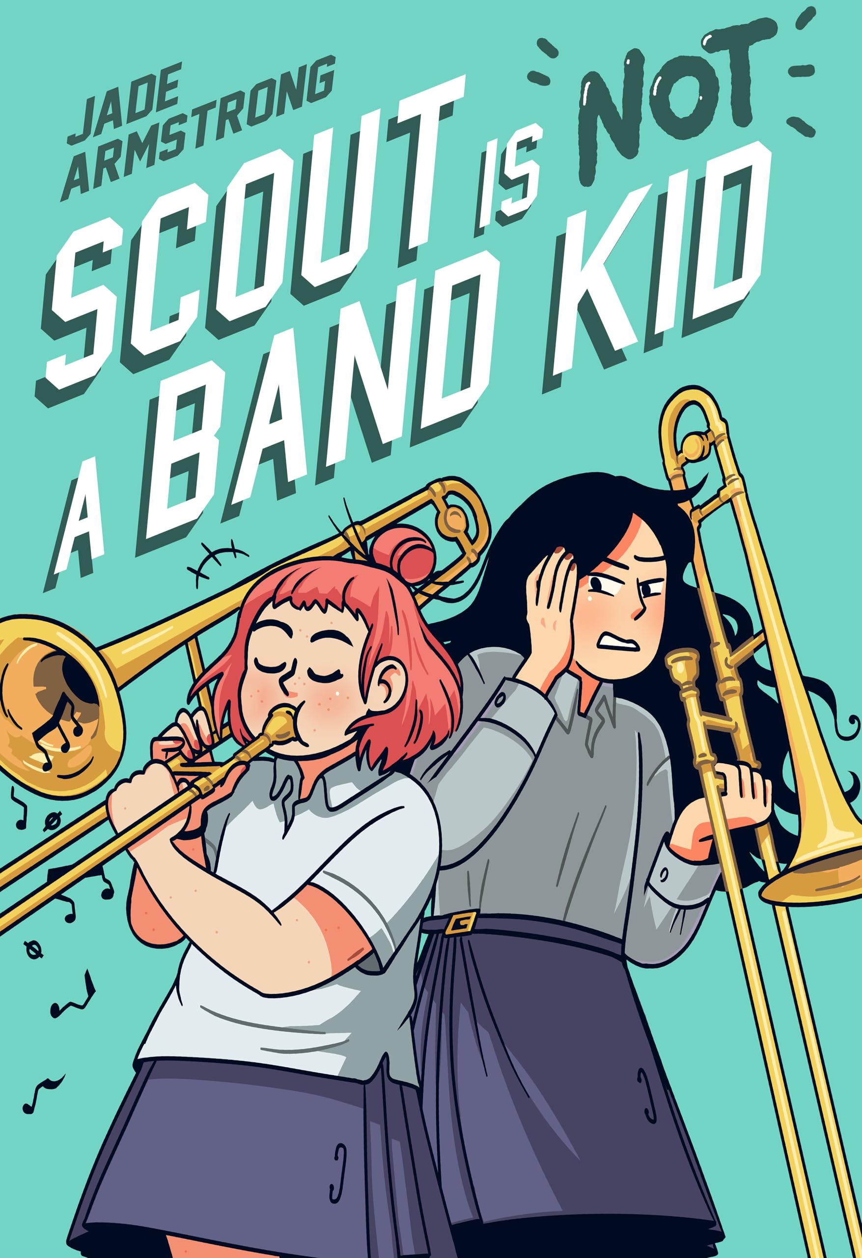 jaquette album Scout Is Not a Band Kid: (A Graphic Novel)