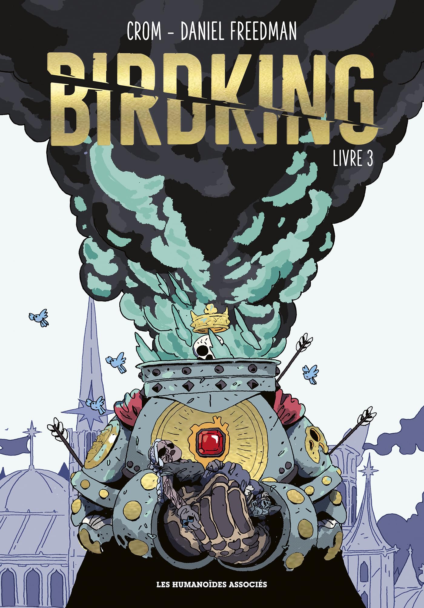 jaquette album Birdking Livre 3