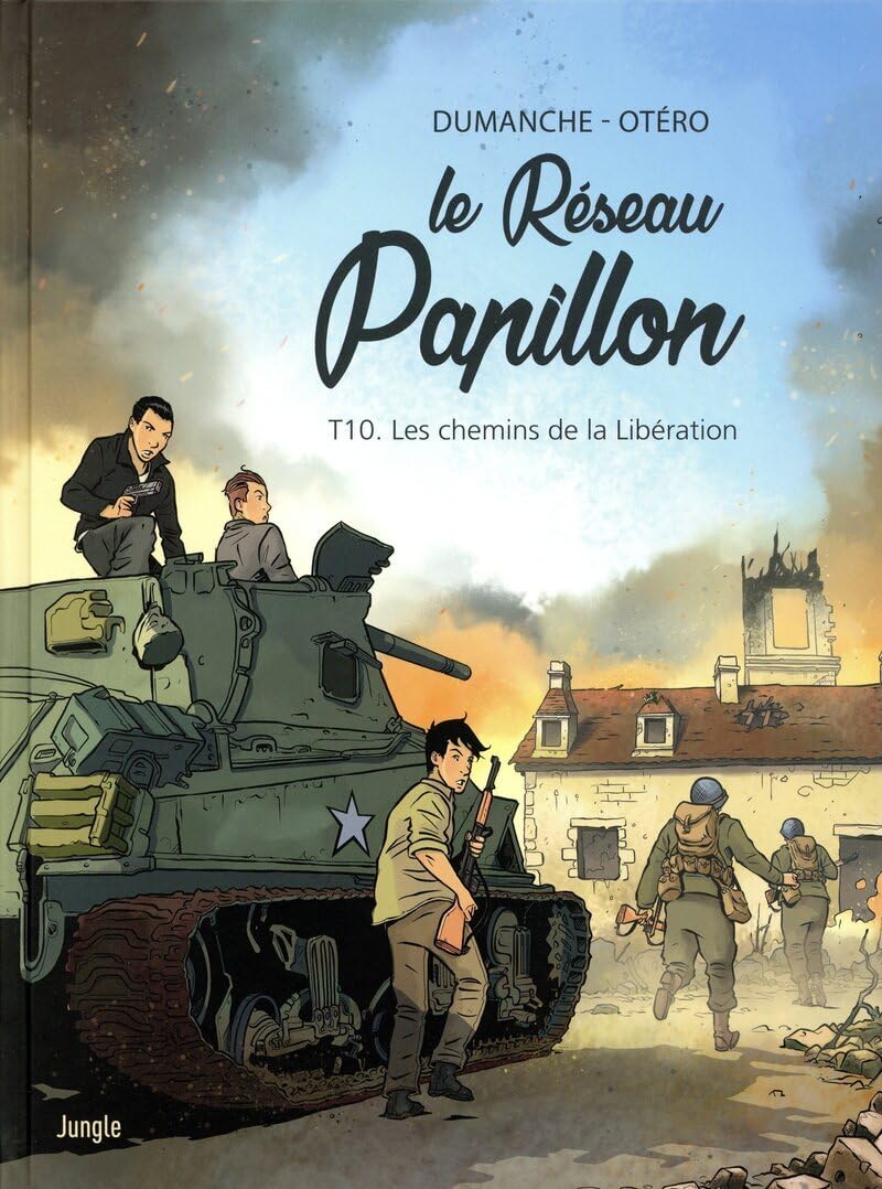 jaquette album Le Réseau Papillon - Tome 10 Les chemins de la libération (10)