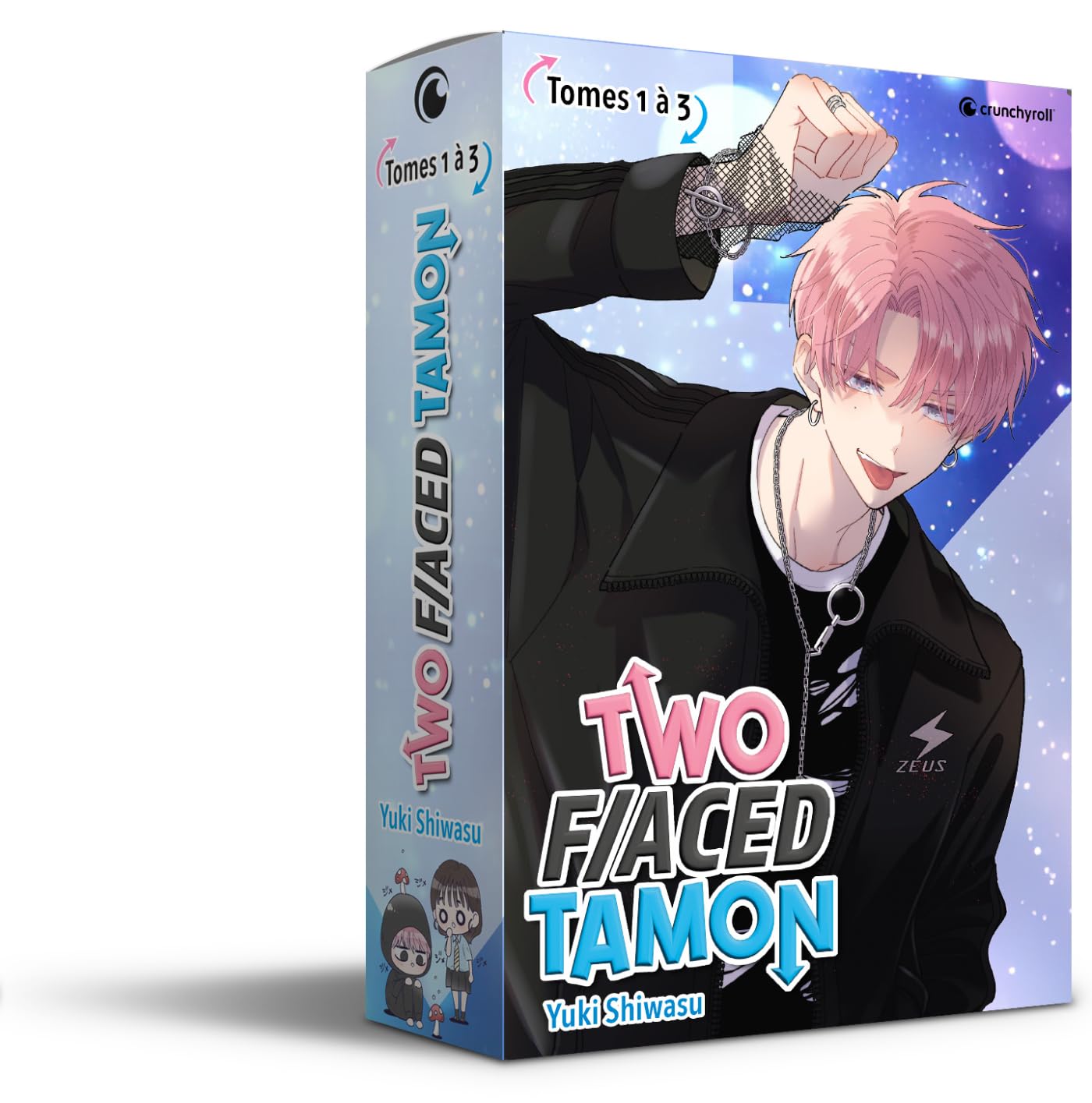 jaquette album Two F/Aced Tamon - Coffret T1 à T3
