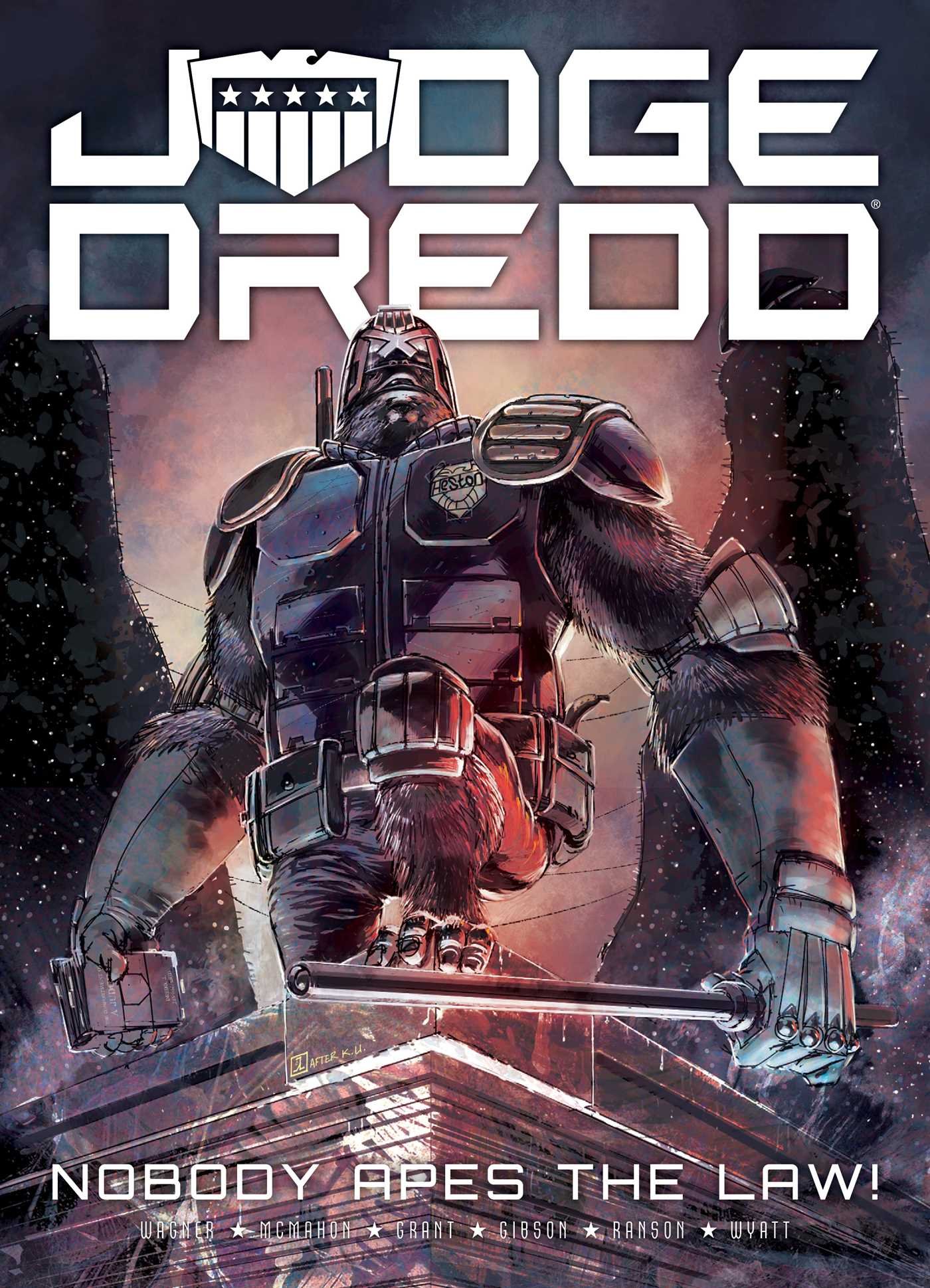 jaquette album Judge Dredd: Nobody Apes The Law