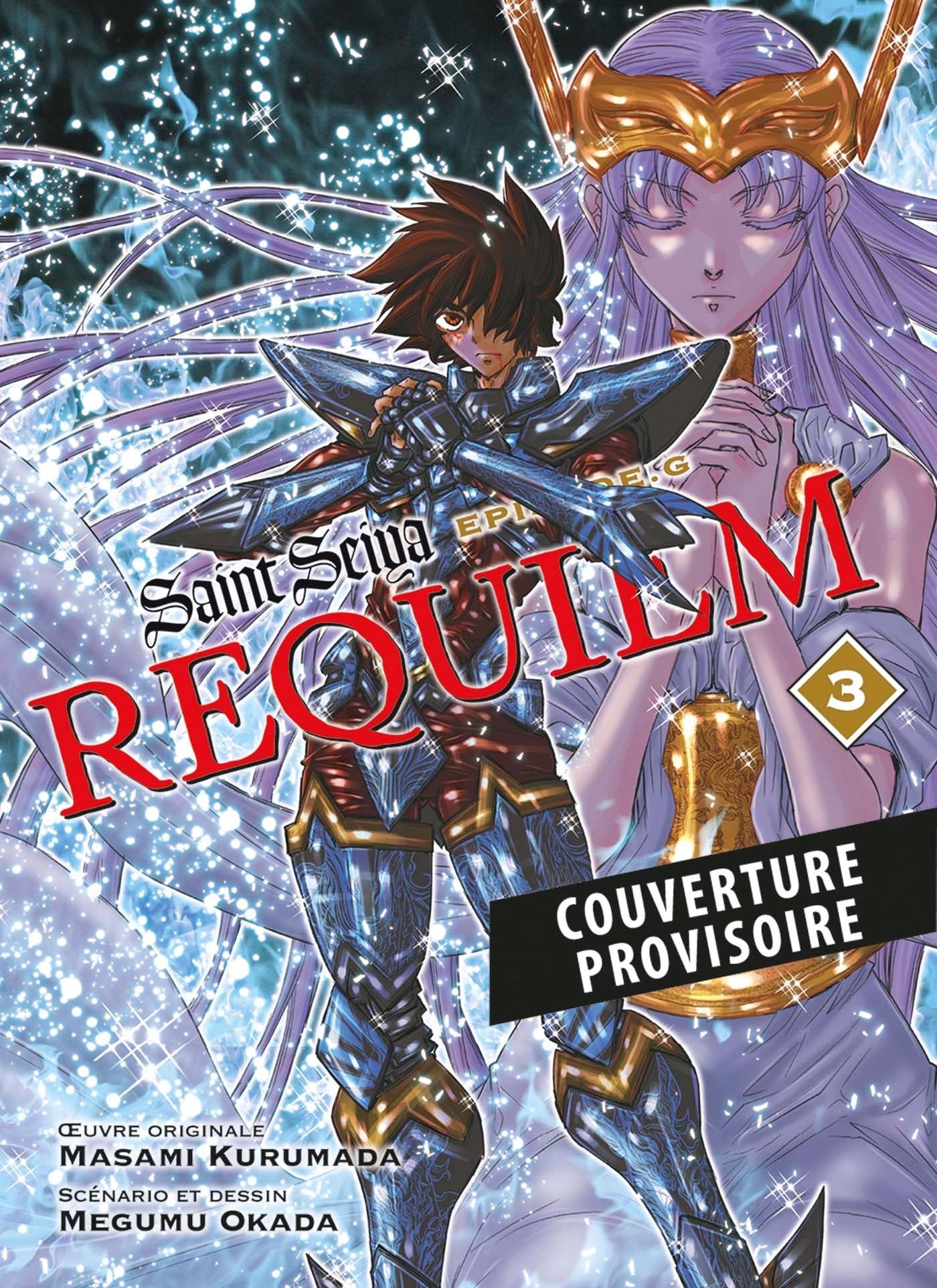 jaquette album Saint Seiya Episode G : Requiem T03