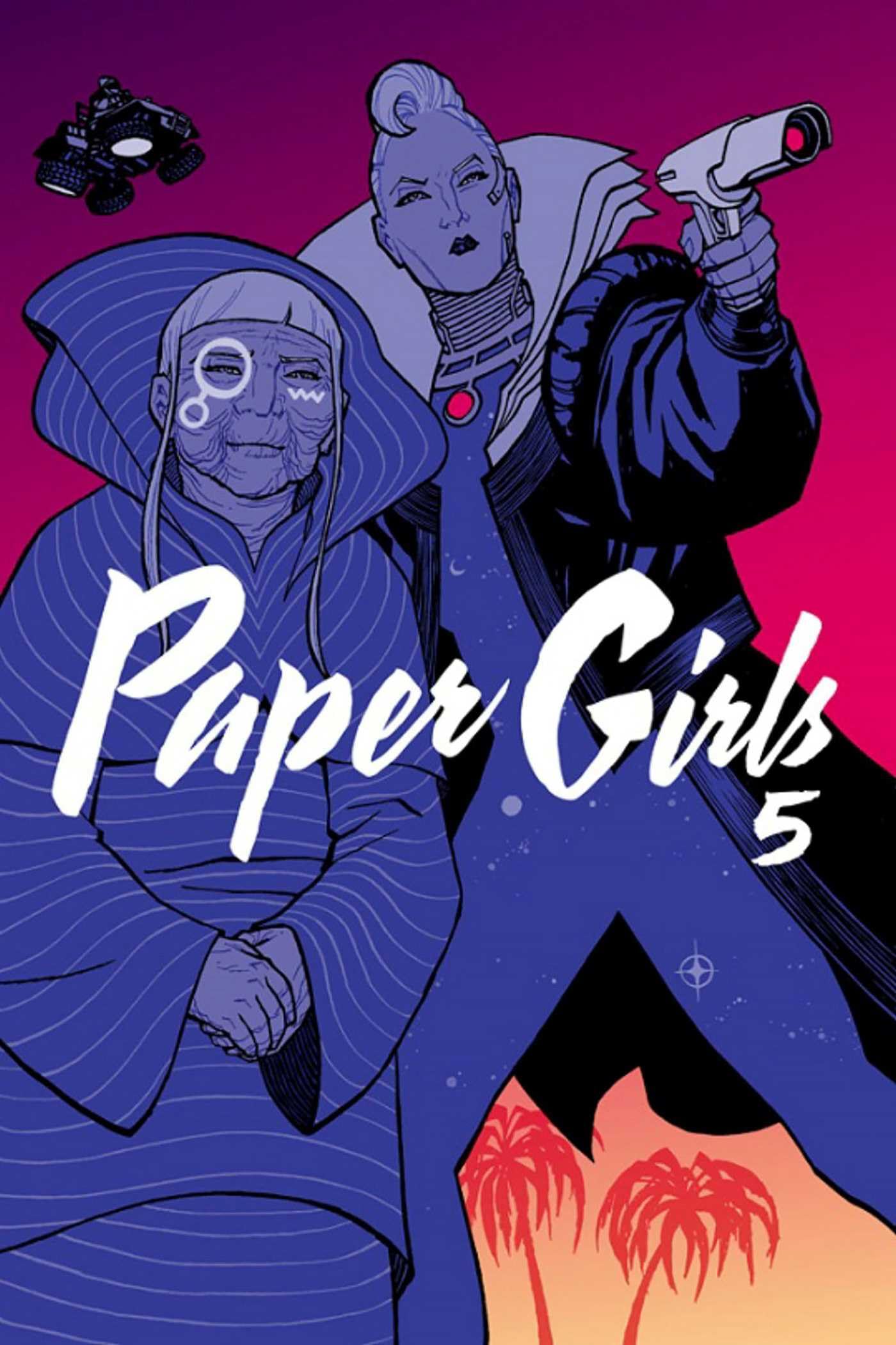 jaquette album Paper Girls Volume 5