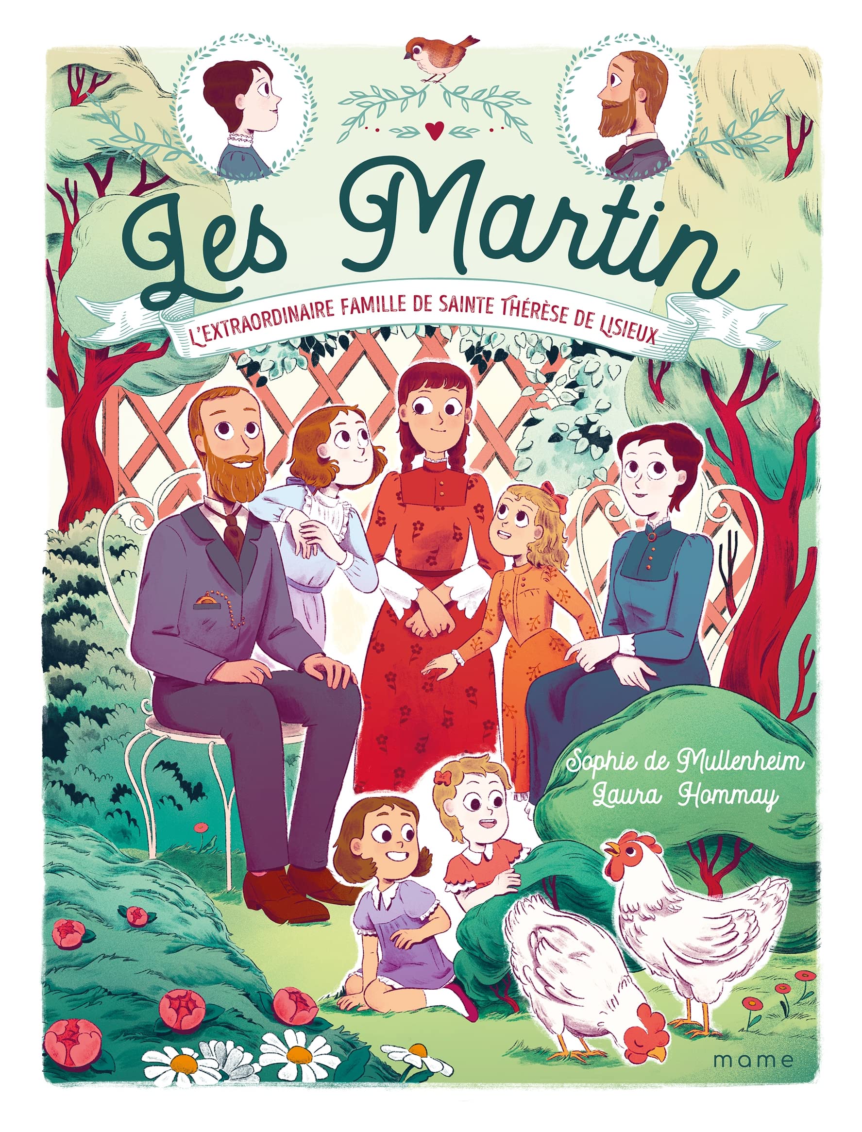 jaquette album Les Martin. L'extraordinaire famille de sainte Thérèse de Lisieux