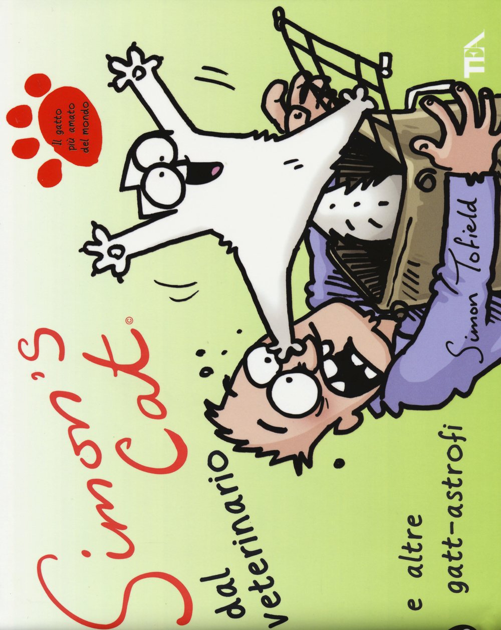 jaquette livre Simon's cat dal veterinario e altre gatt-astrofi