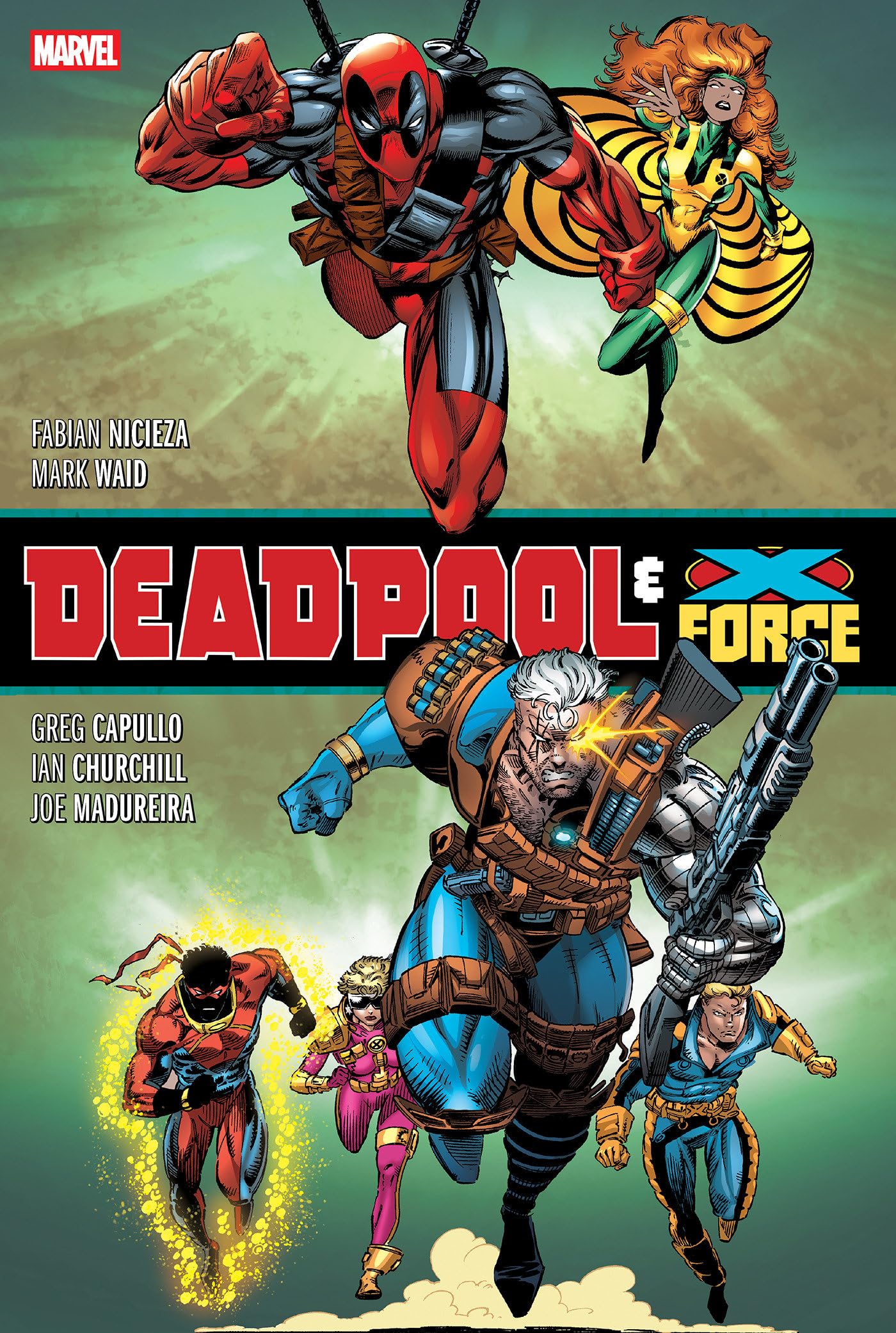 jaquette album Deadpool & X-Force Omnibus Ken Lashley/Greg Capullo Cover [New Printing]