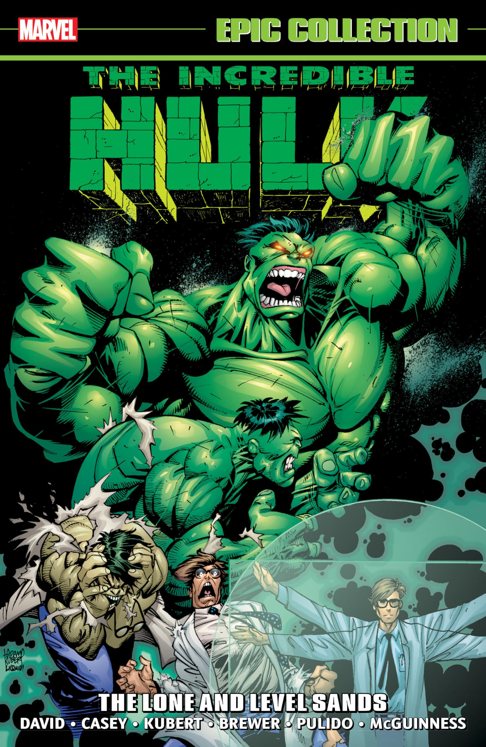 jaquette album INCREDIBLE HULK EPIC COLLECTION: THE LONE AND LEVEL SANDS
