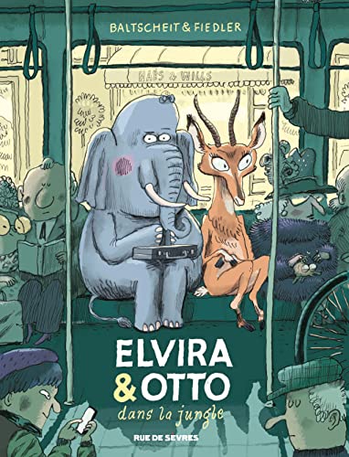 jaquette album Elvira & Otto Tome 1 - Elvira & Otto Dans La Jungle