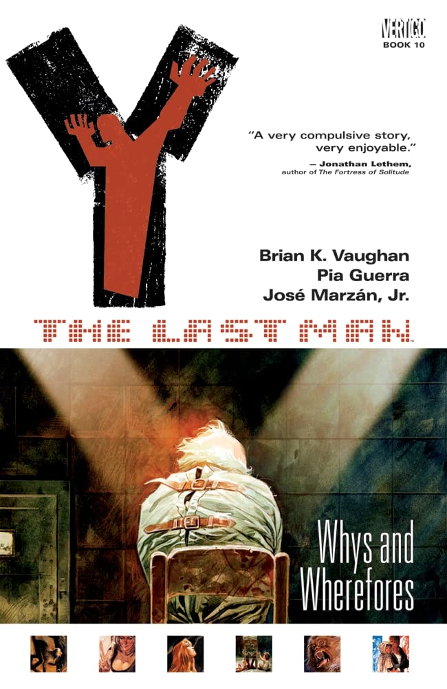 jaquette album Y The Last Man vol. 10 : Whys and Wherefores