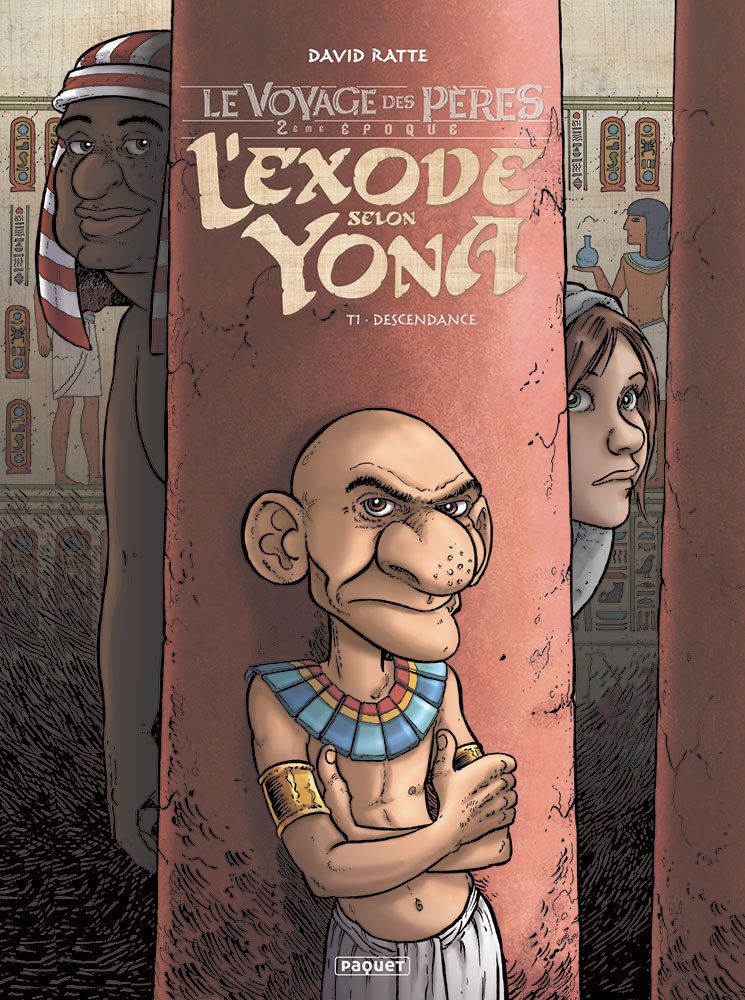 jaquette album L'Exode Selon Yona T1: Descendance