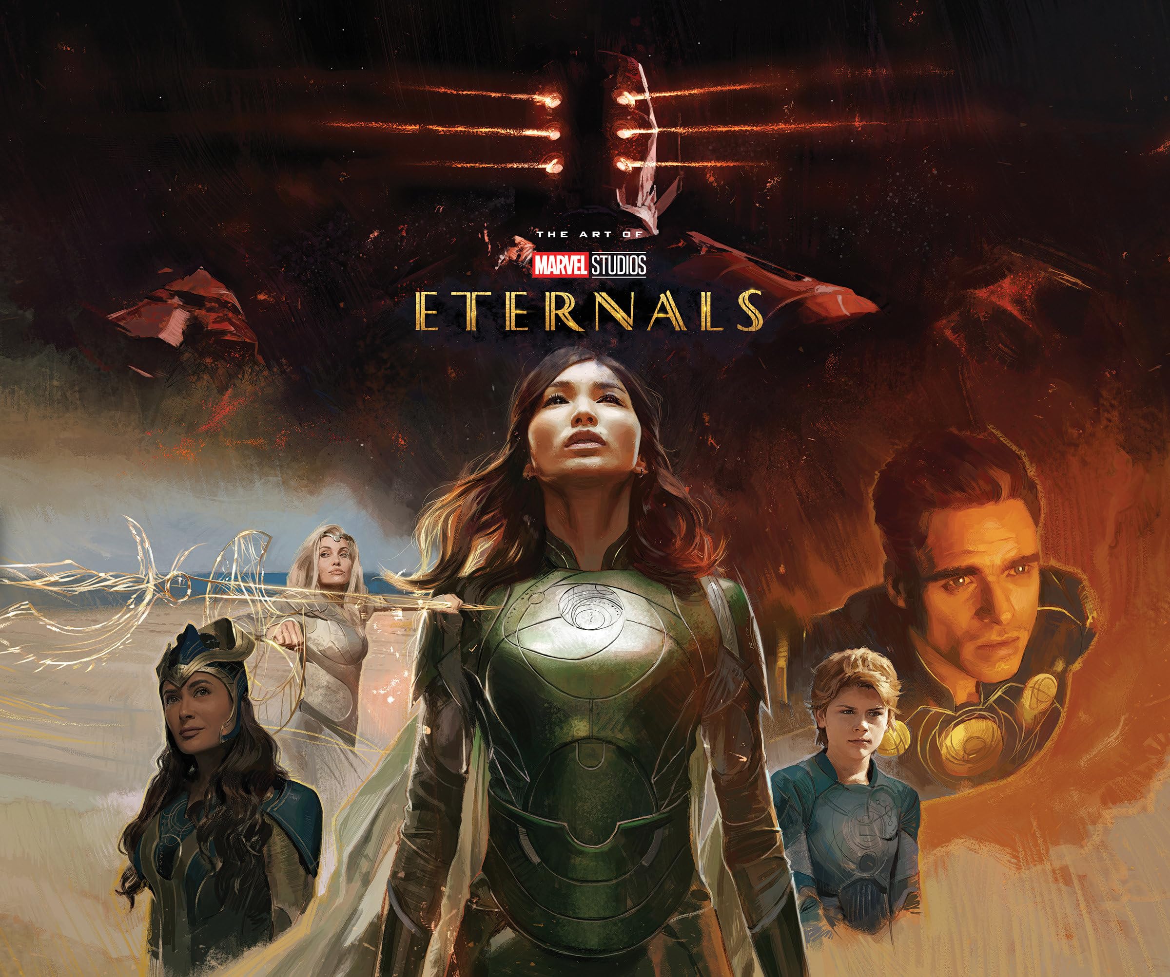 jaquette album Marvel Studios' Eternals: The Art Of The Movie