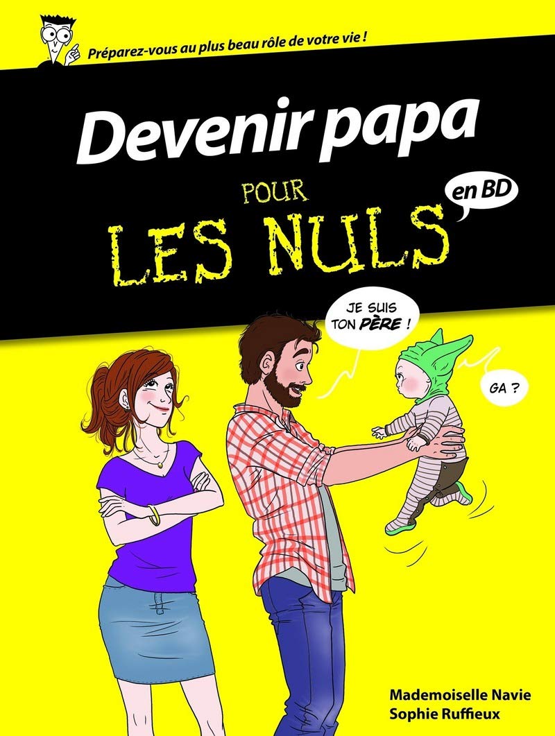 jaquette album Devenir papa pour les Nuls en BD
