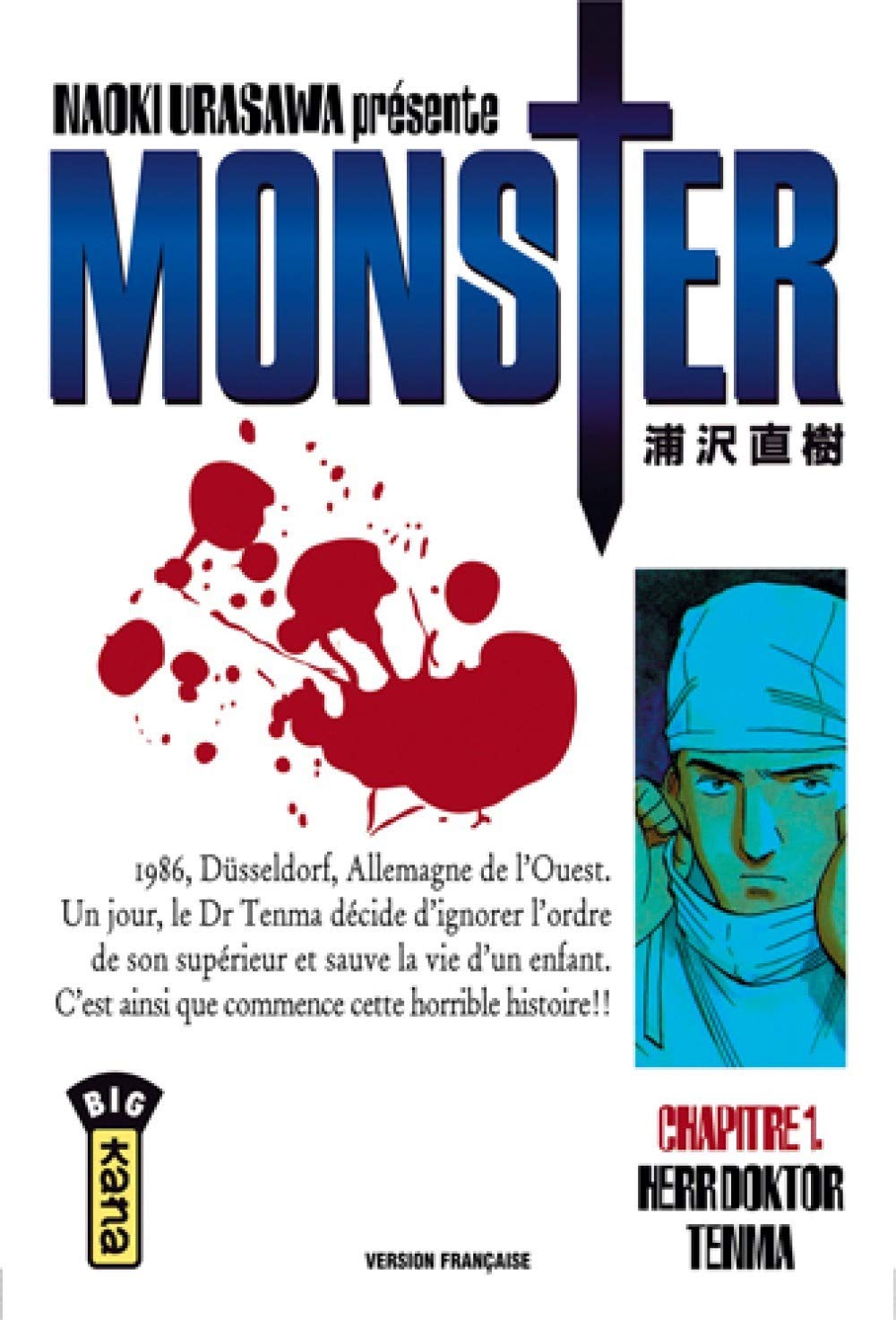 jaquette album Monster, tome 1 : Herr Doktor Tenma