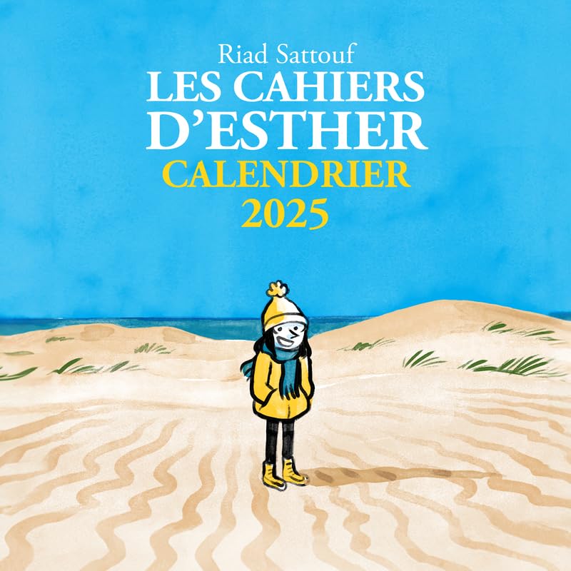 jaquette album Calendrier 2025 Les Cahiers d'Esther