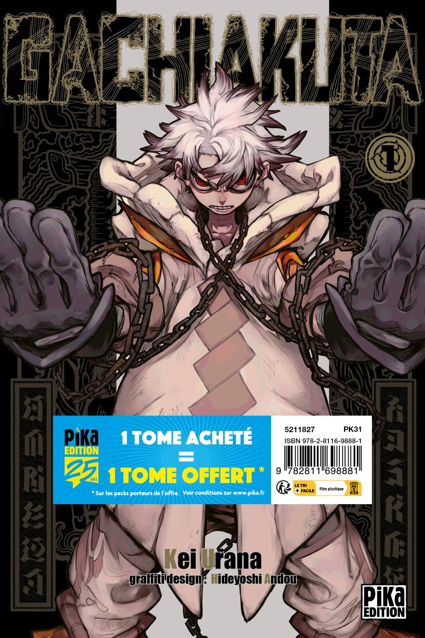 jaquette album Gachiakuta Pack Offre Découverte T01 et T02