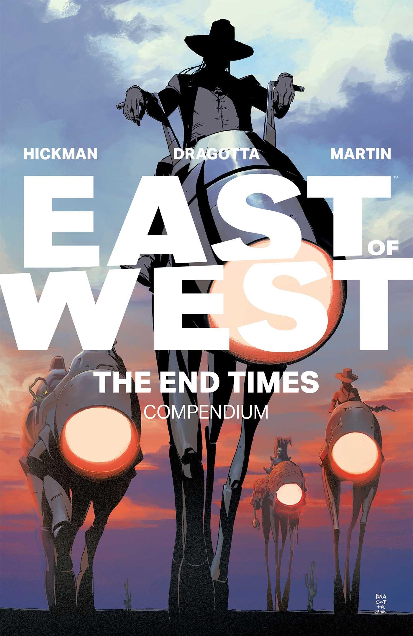 jaquette album East of West: The End Times Compendium