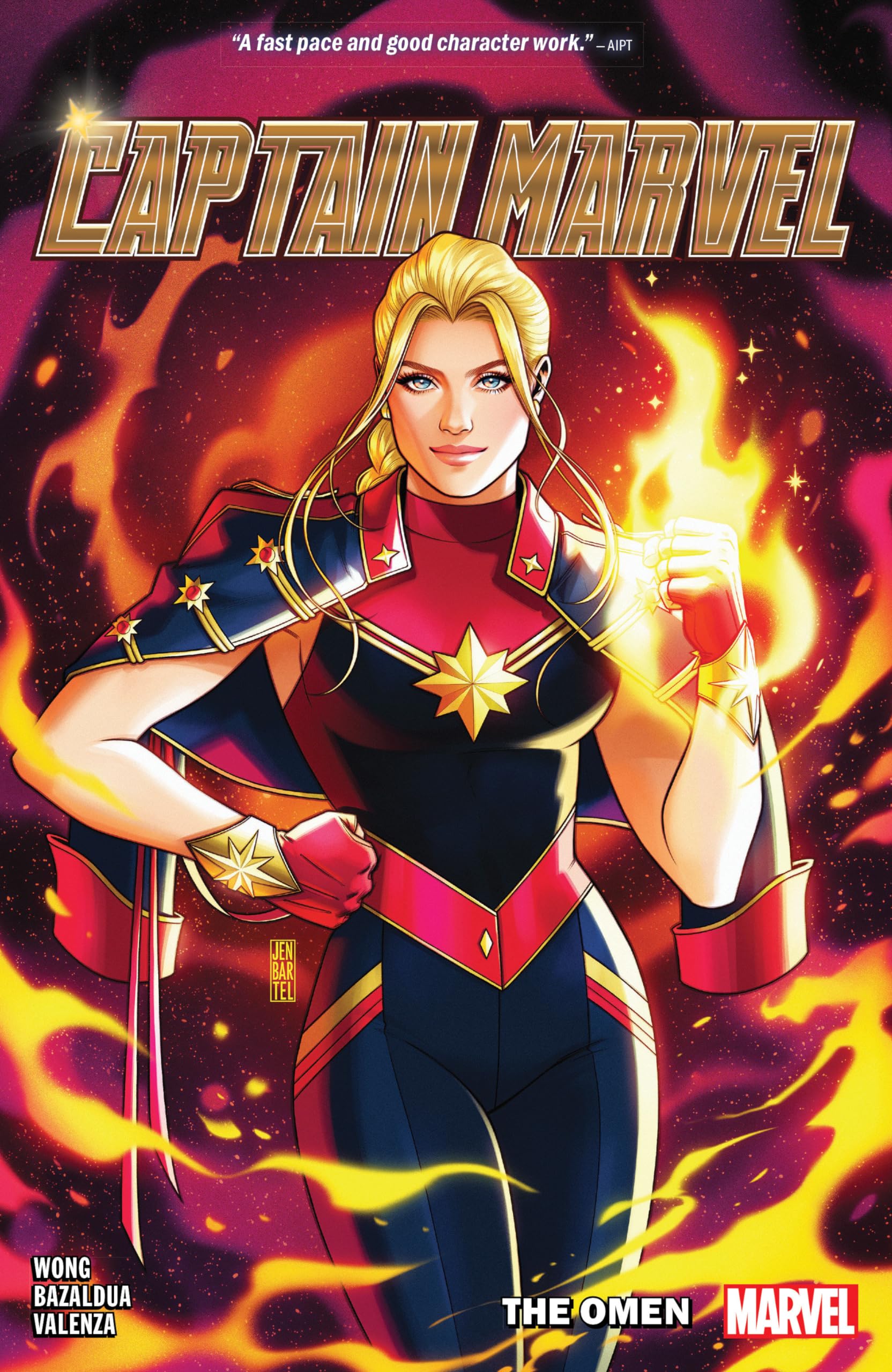 jaquette album CAPTAIN MARVEL BY ALYSSA WONG VOL. 1: THE OMEN
