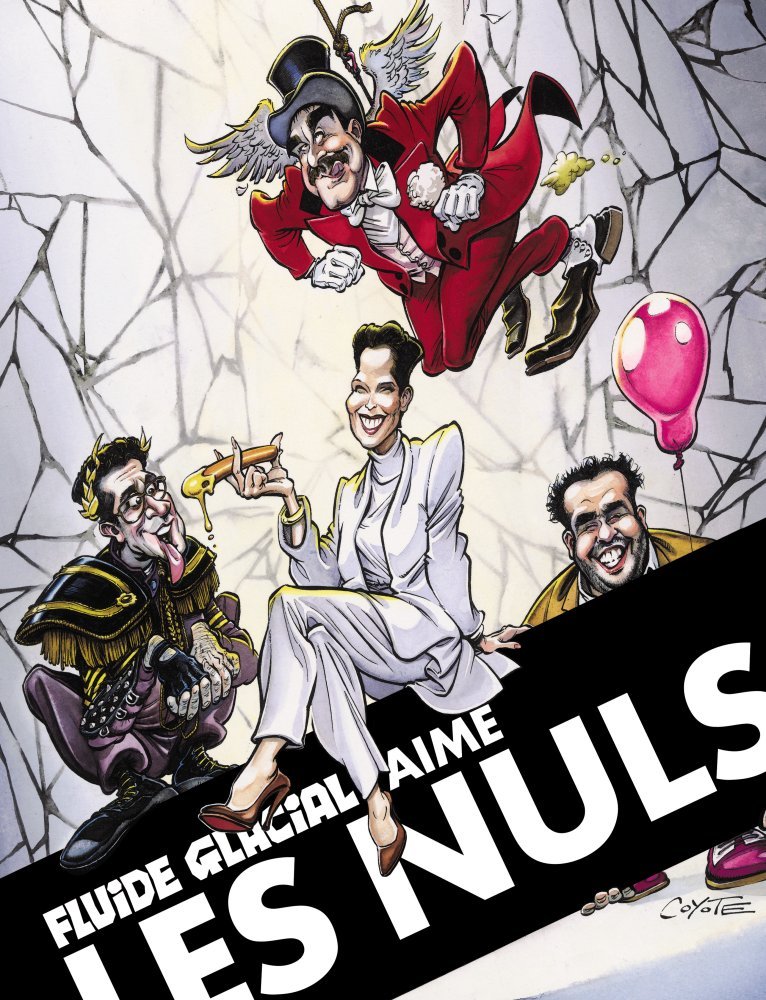jaquette album Fluide Glacial aime Les Nuls