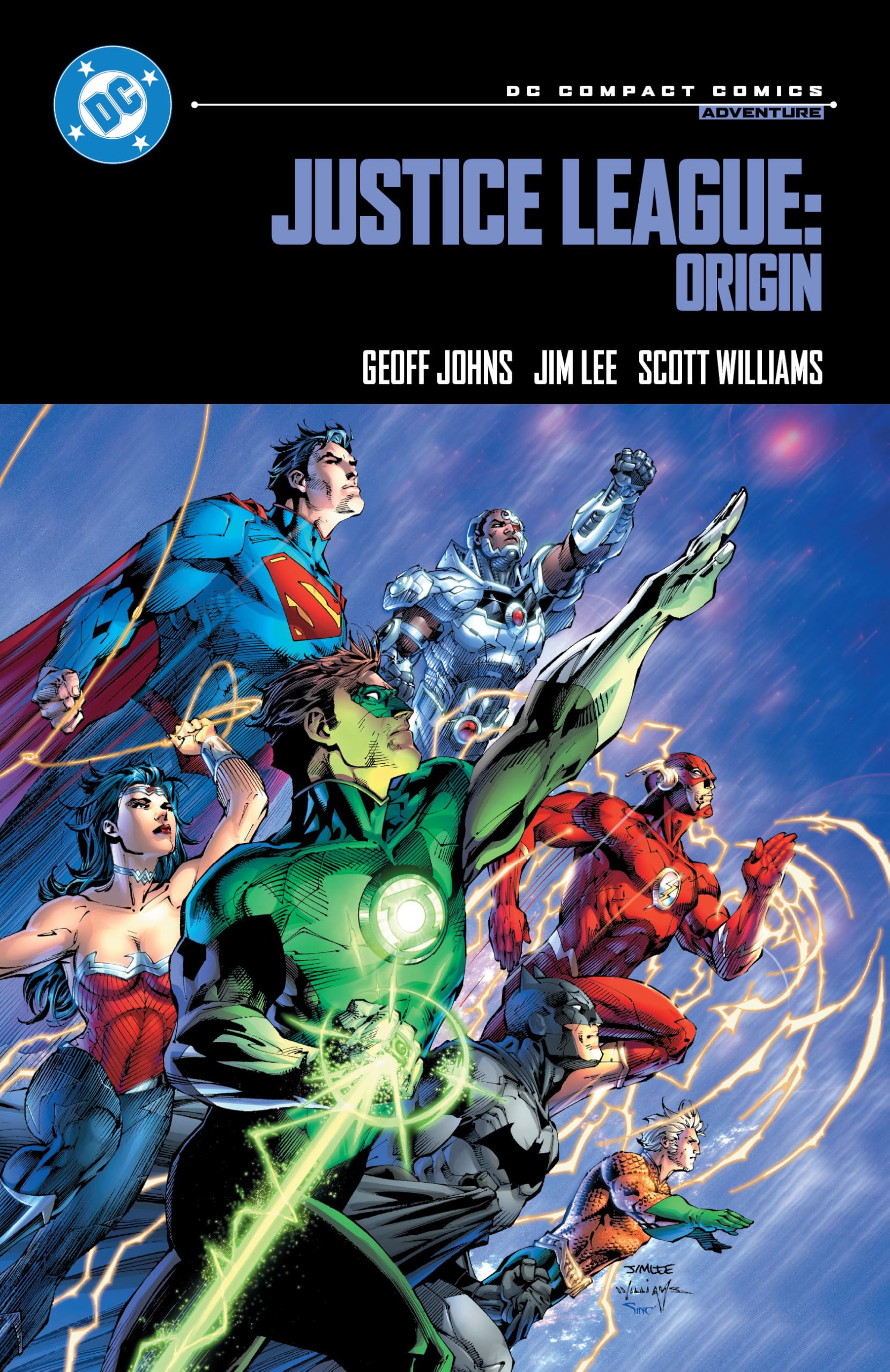 jaquette album Justice League: Origin: DC Compact Comics Edition