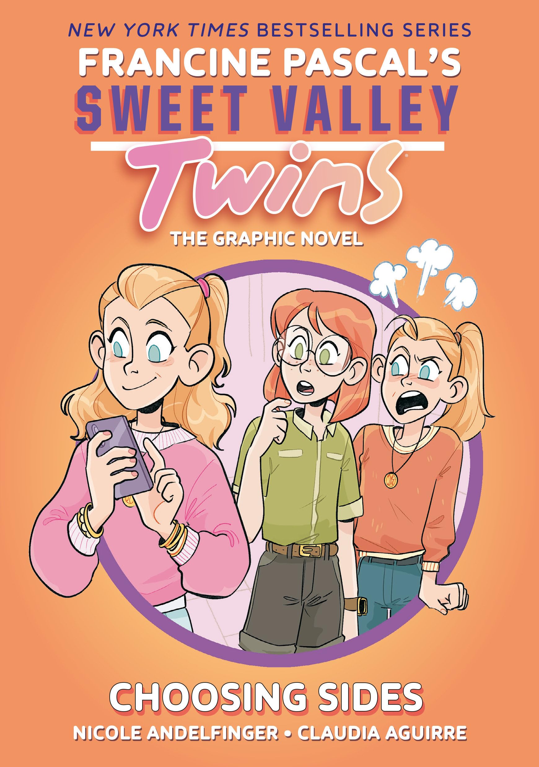 jaquette album Sweet Valley Twins: Choosing Sides: (A Graphic Novel)
