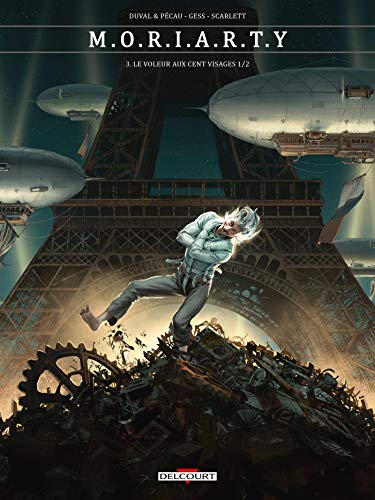 jaquette album M.O.R.I.A.R.T.Y Tome 3 - Le Voleur Aux Cent Visages 1/2