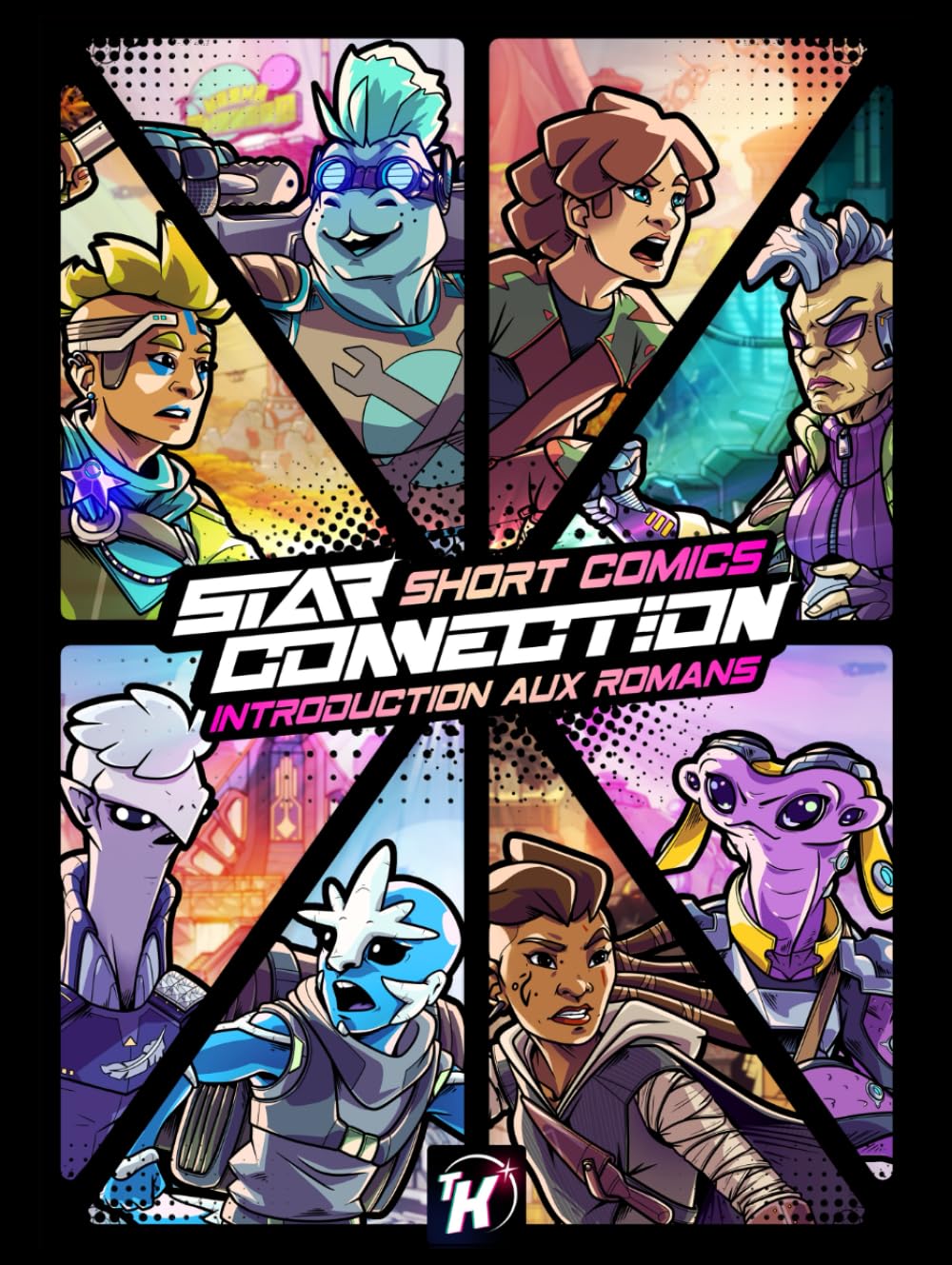 jaquette album Short Comics Star Connection: Introduction aux Romans